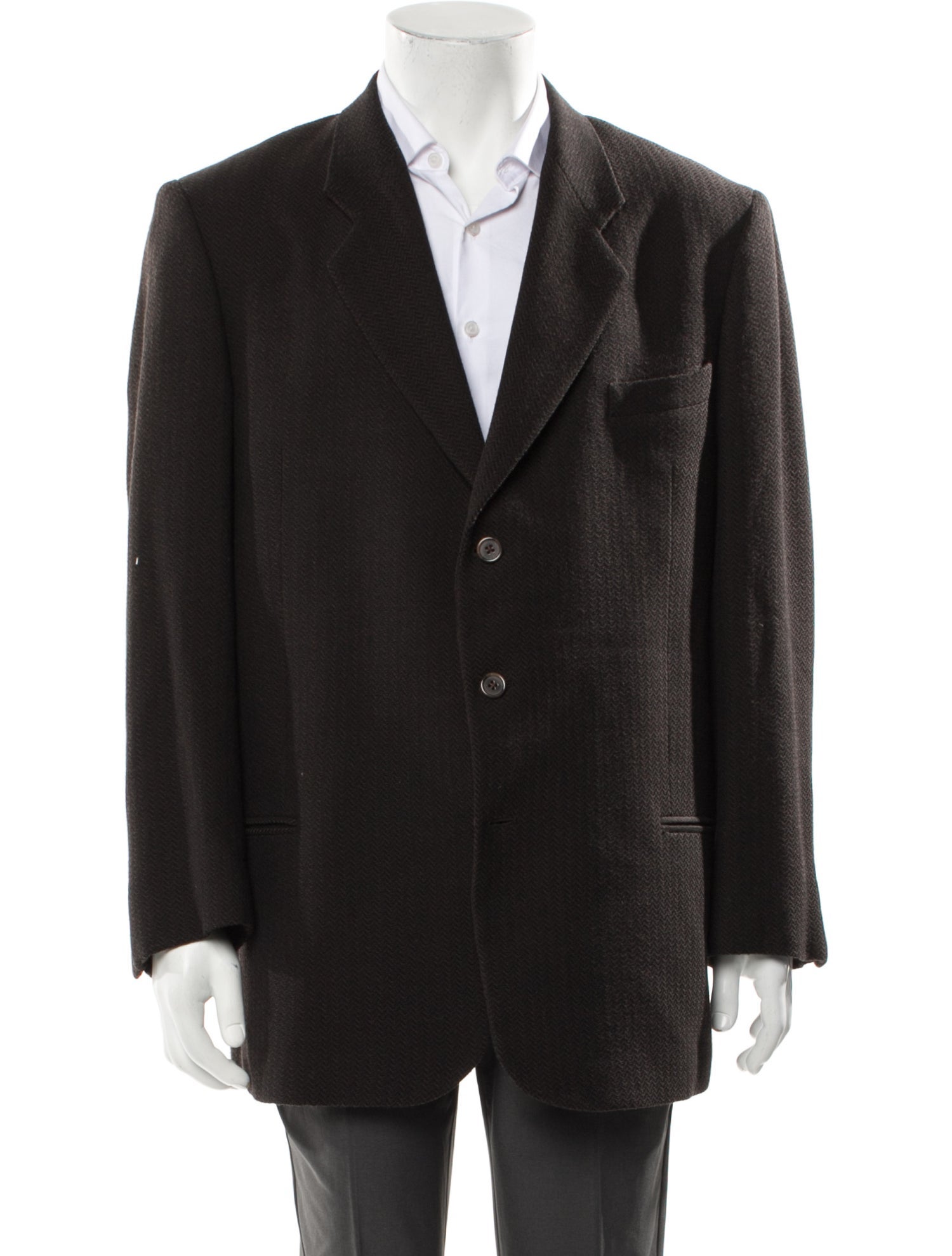 Armani Collezioni Virgin Wool Blazer