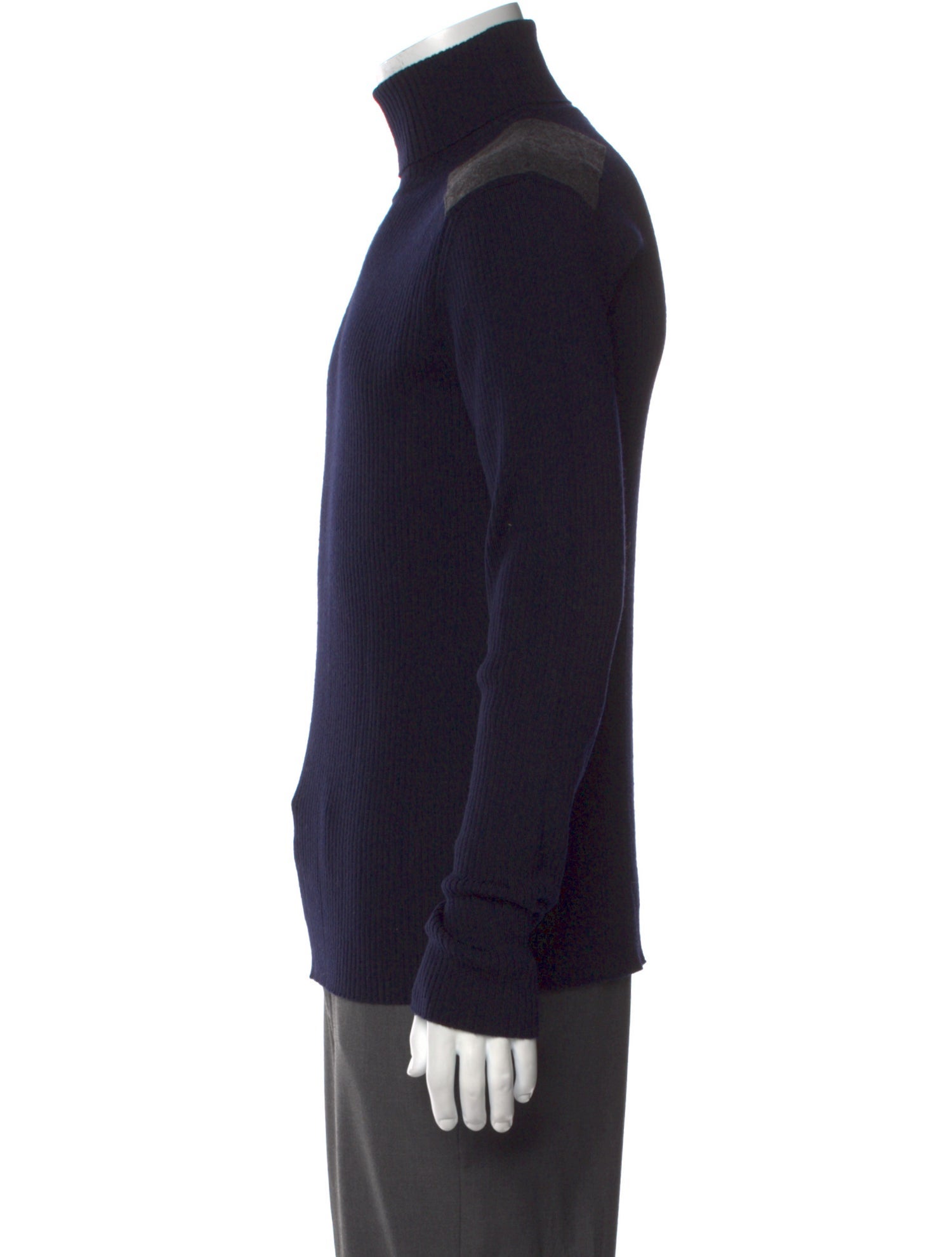 Armani Collezioni Virgin Wool Turtleneck Pullover