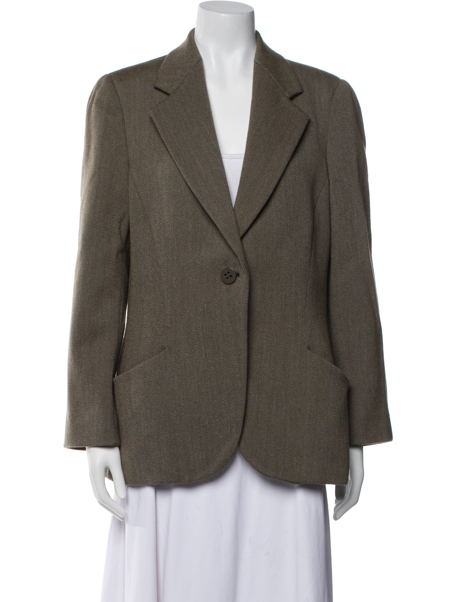 Armani Collezioni Virgin Wool Blazer