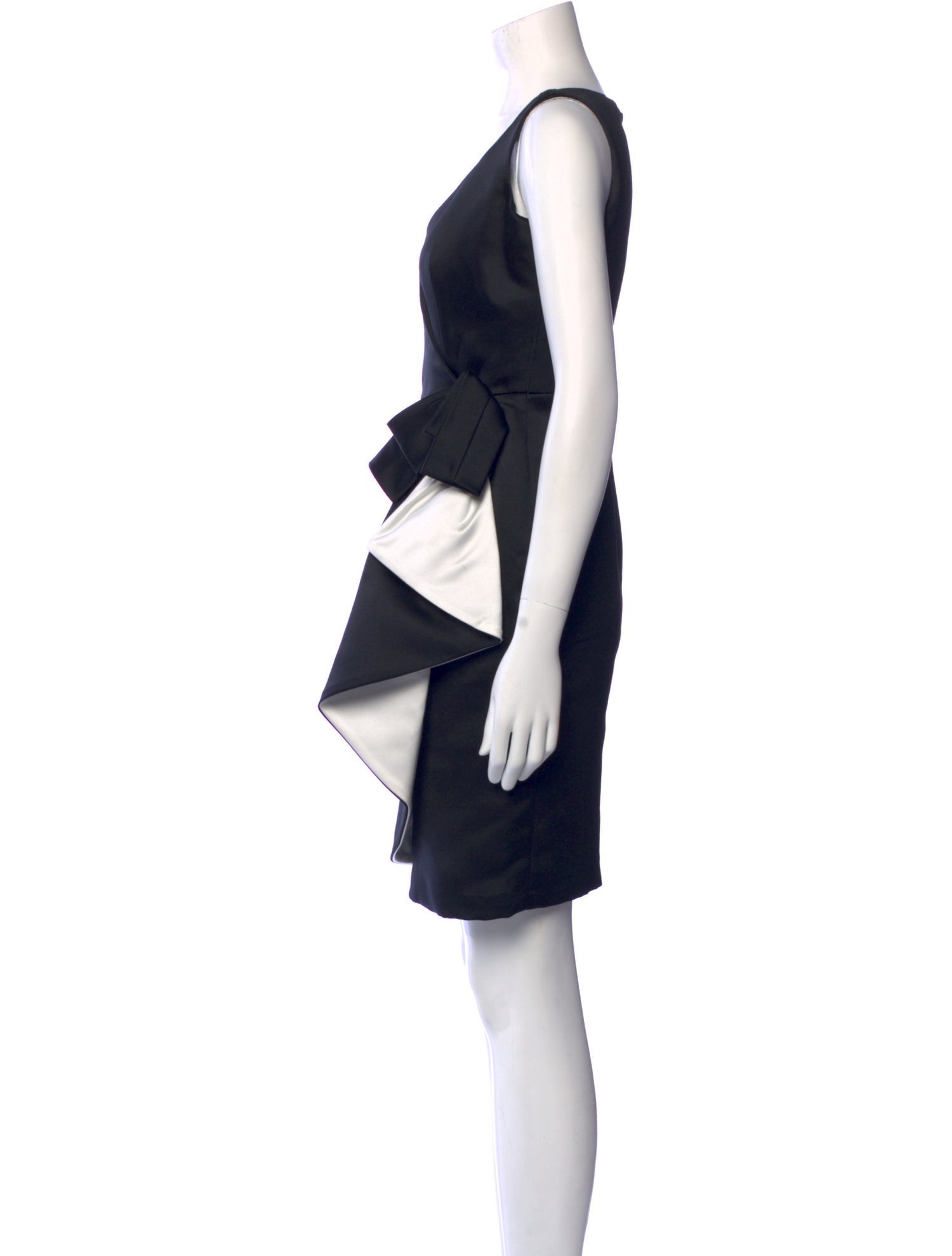 Armani Collezioni V-Neck Mini Dress