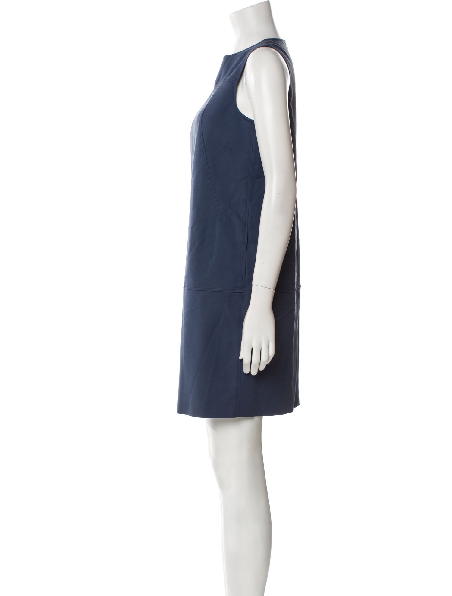 Armani Collezioni Crew Neck Mini Dress