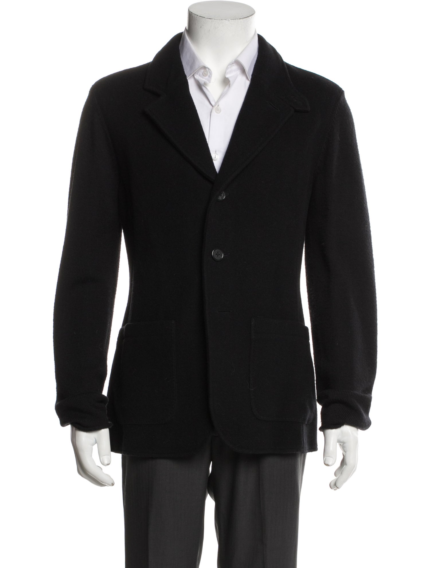 Armani Collezioni Virgin Wool Peacoat