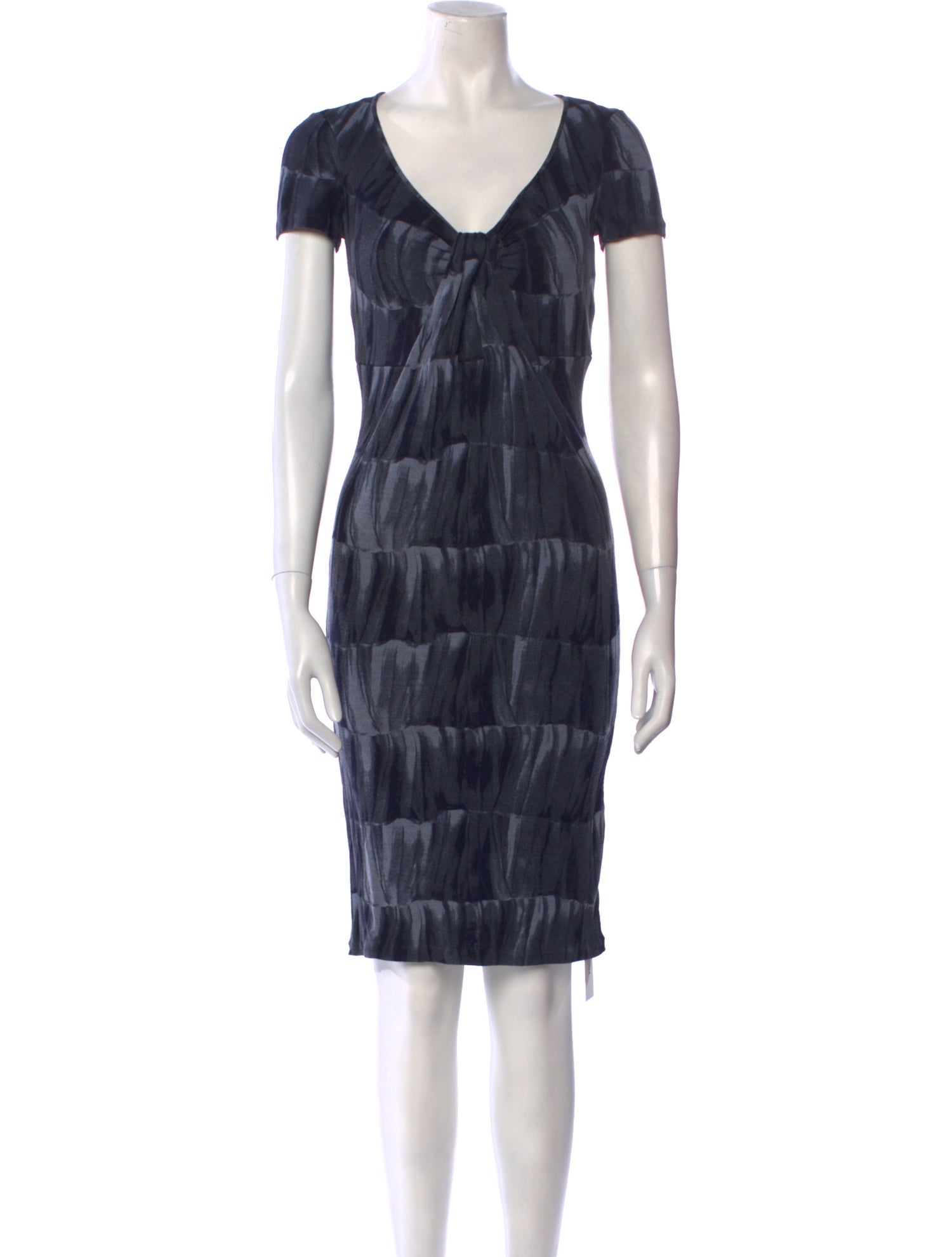 Armani Collezioni Tie-Dye Print Mini Dress