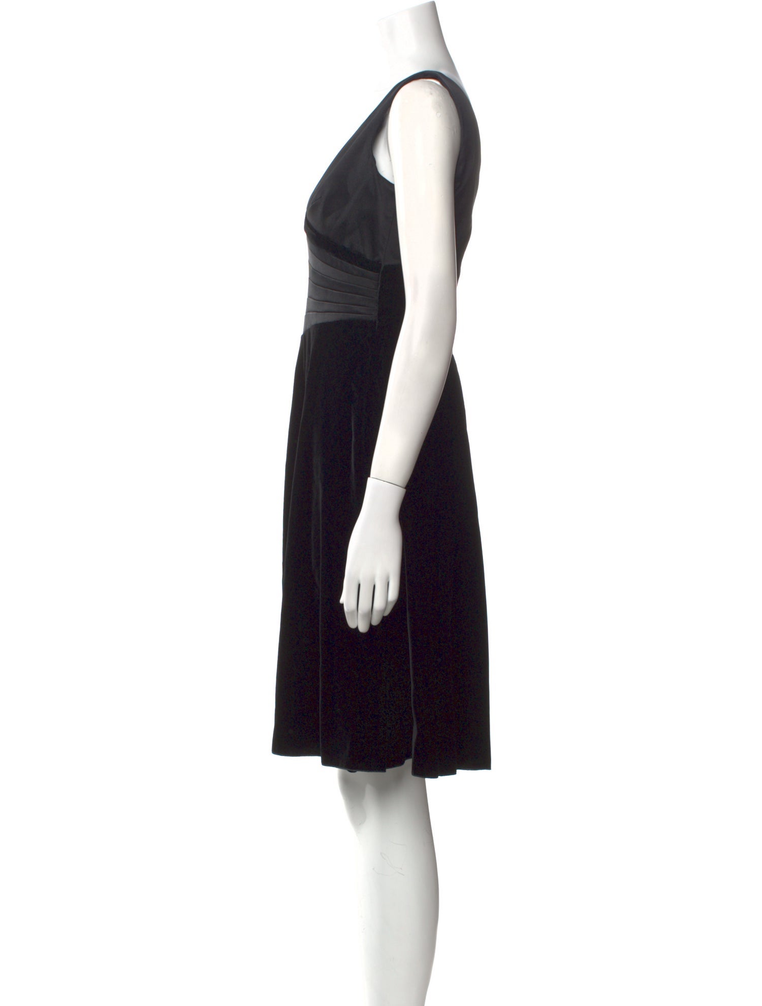 Armani Collezioni Colorblock Pattern Mini Dress