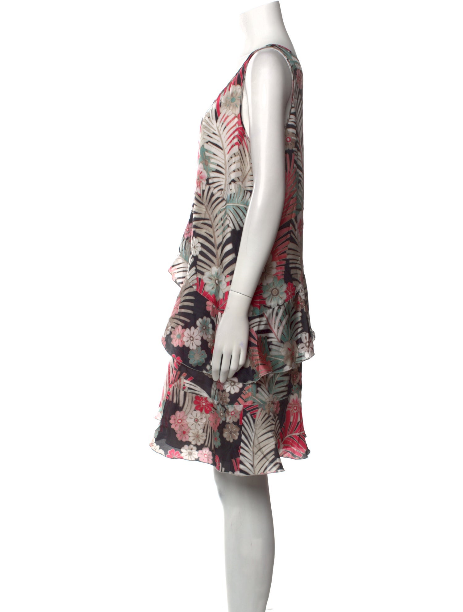 Armani Collezioni Silk Mini Dress