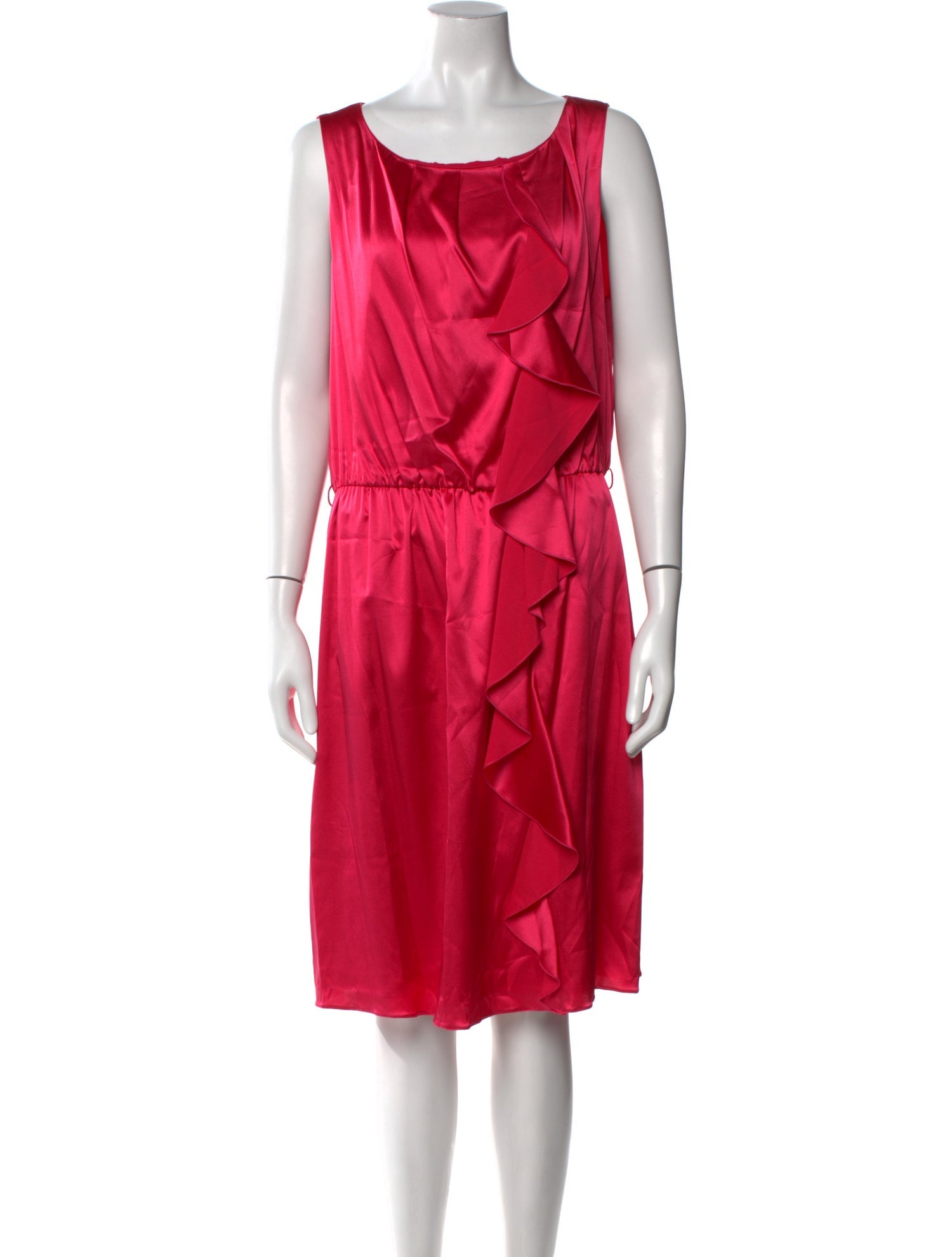 Armani Collezioni Silk Midi Length Dress w/ Tags