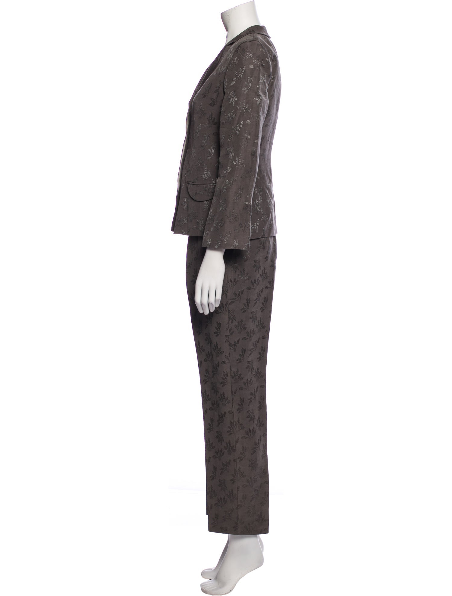 Armani Collezioni Linen Pantsuit
