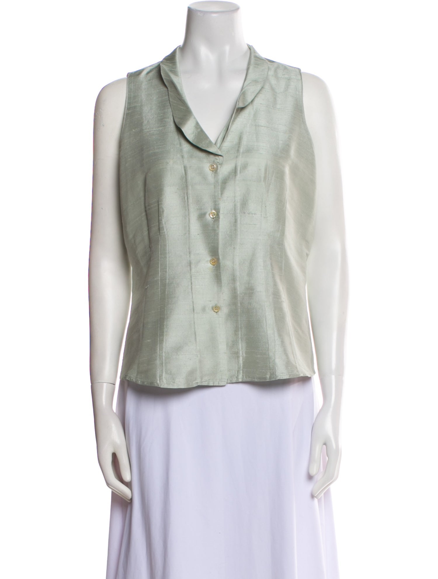 Armani Collezioni Silk Vest