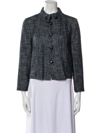 Armani Collezioni Tweed Pattern Evening Jacket