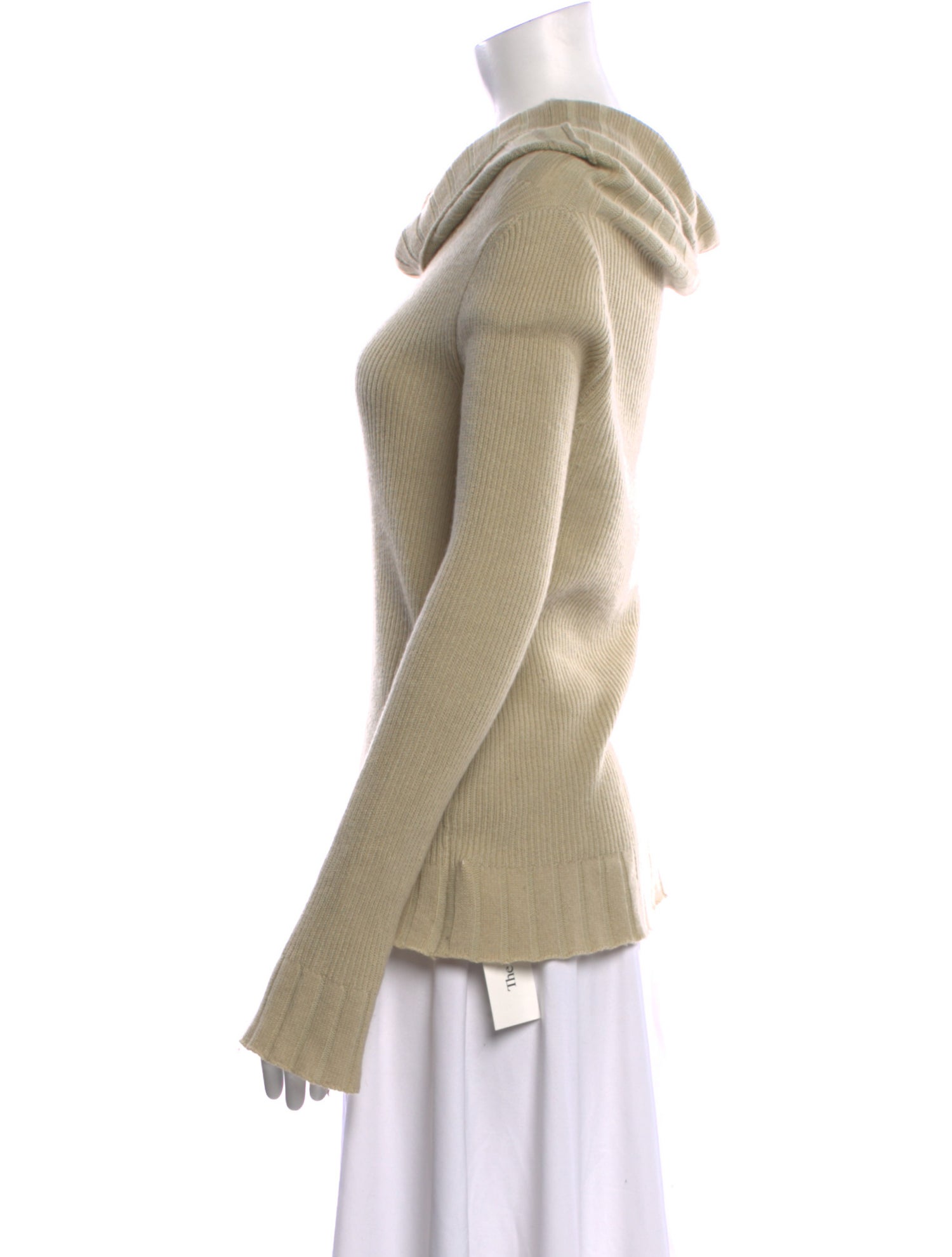 Armani Collezioni Cashmere Cowl Neck Sweater