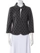 Armani Collezioni Polka Dot Print Blazer