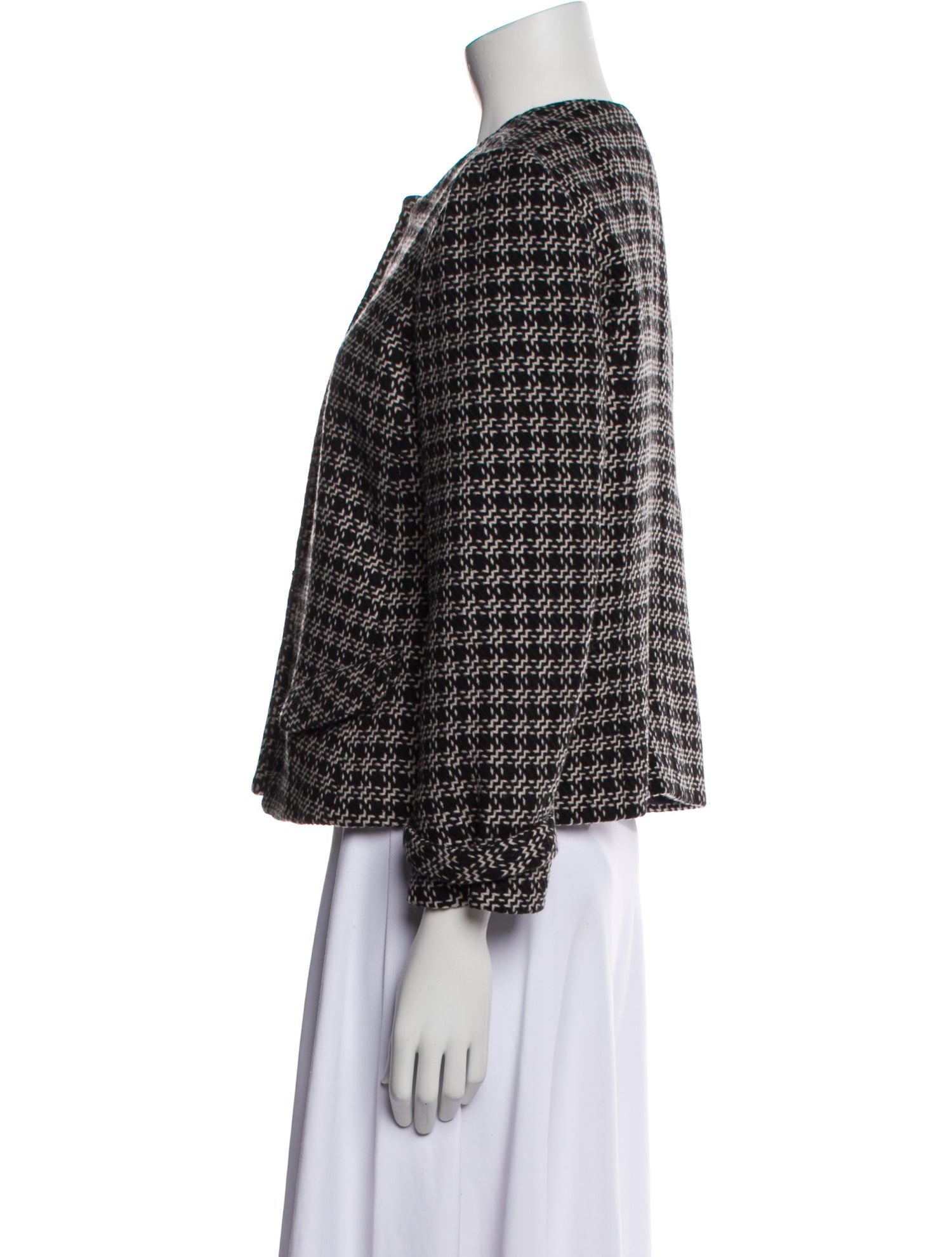 Armani Collezioni Tweed Pattern Jacket