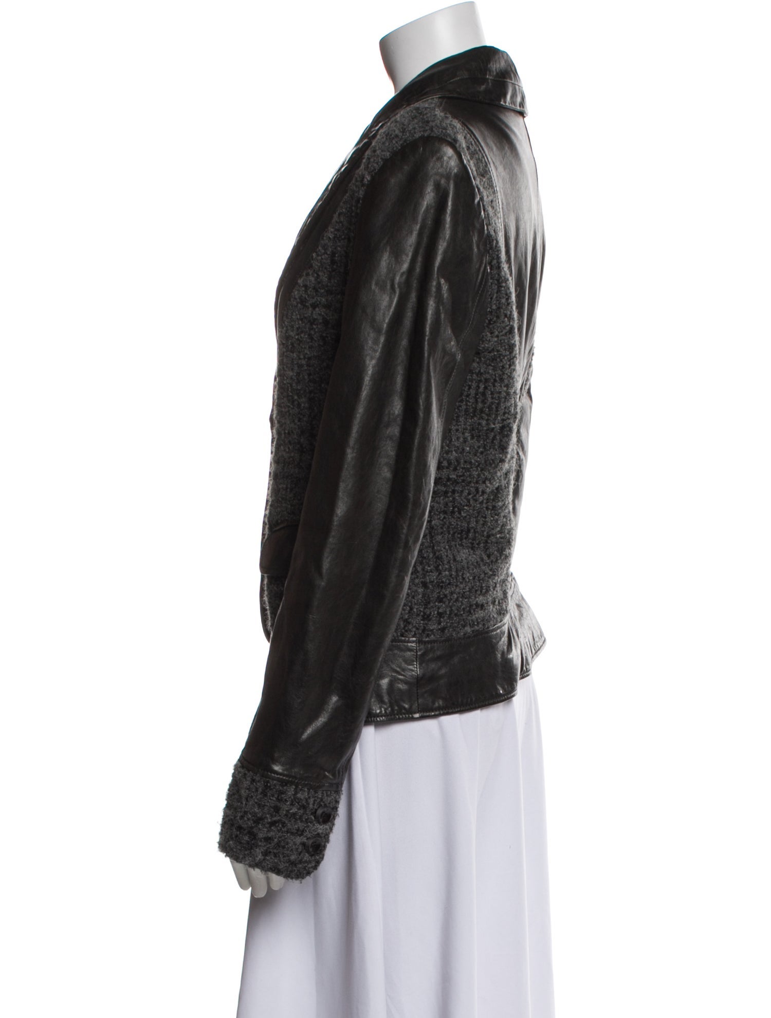 Armani Collezioni Leather Jacket