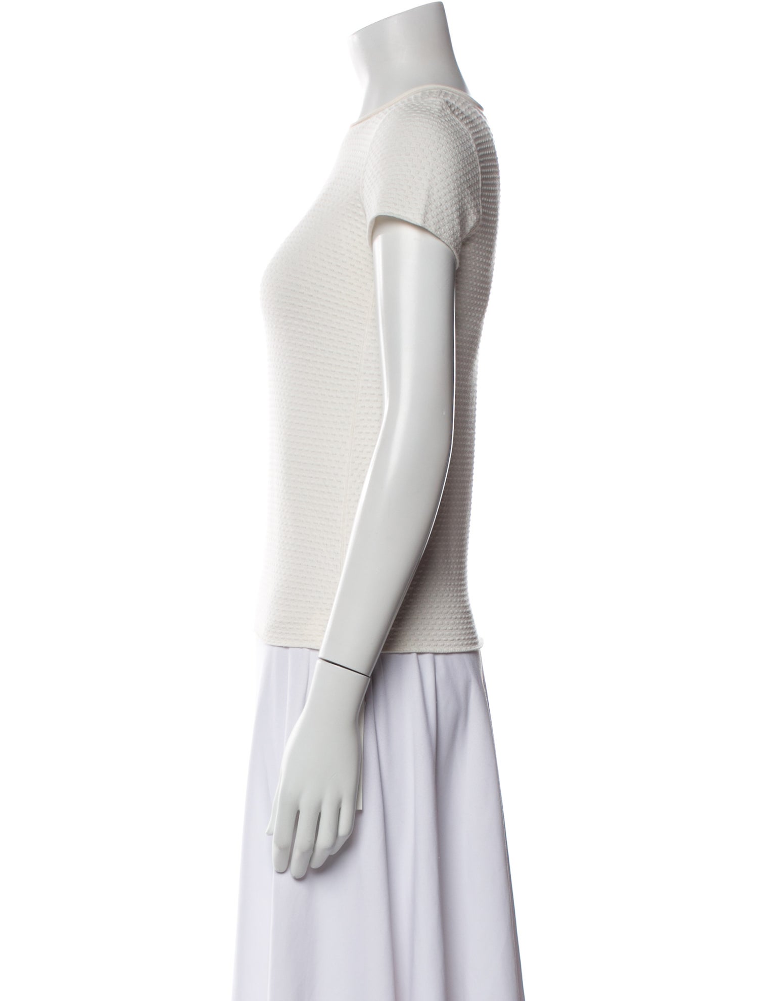 Armani Collezioni Bateau Neckline Sweater