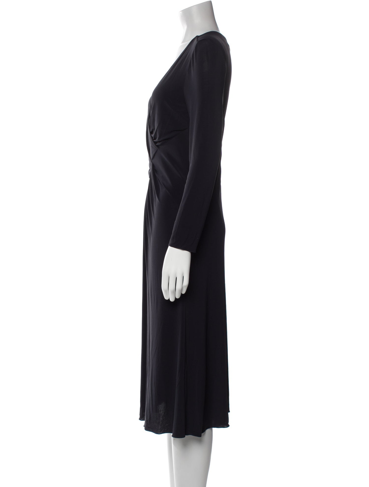 Armani Collezioni Nylon Knee-Length Dress