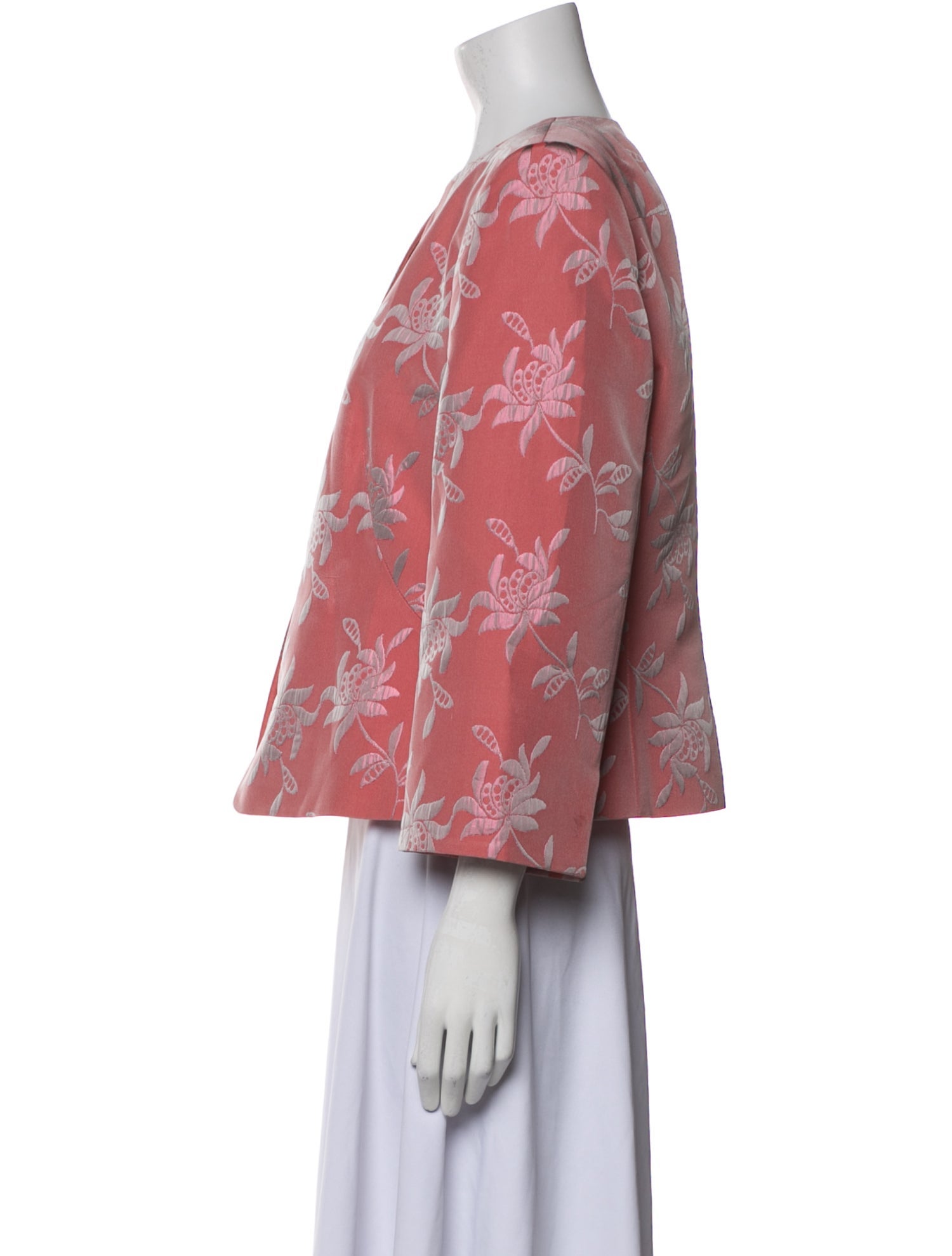 Armani Collezioni Floral Print Evening Jacket w/ Tags