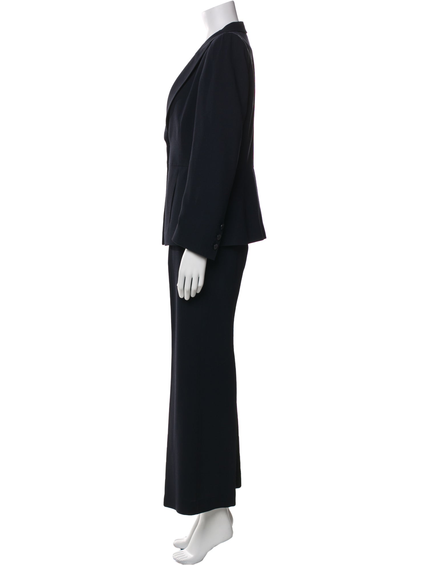 Armani Collezioni Virgin Wool Pantsuit