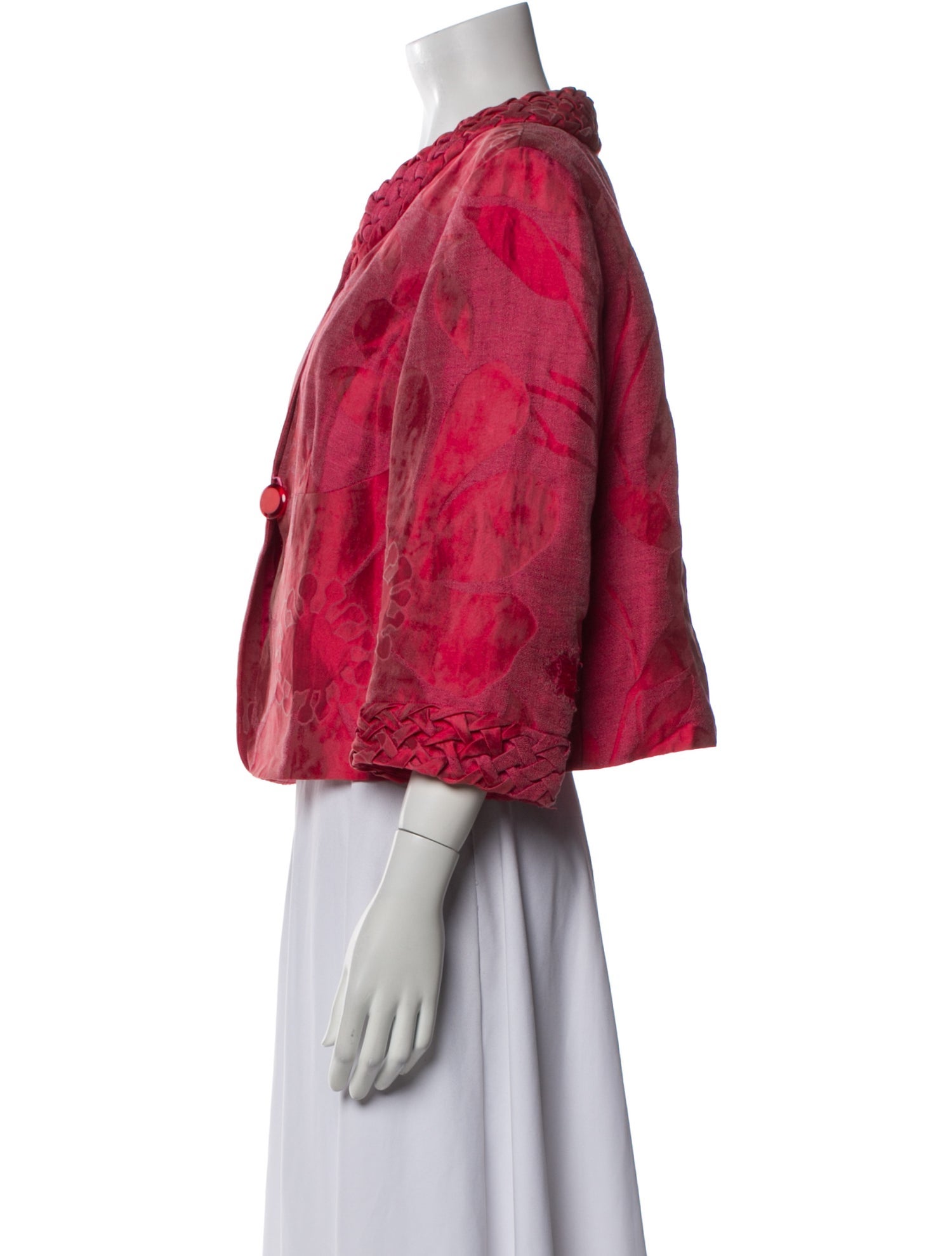 Armani Collezioni Floral Print Jacket