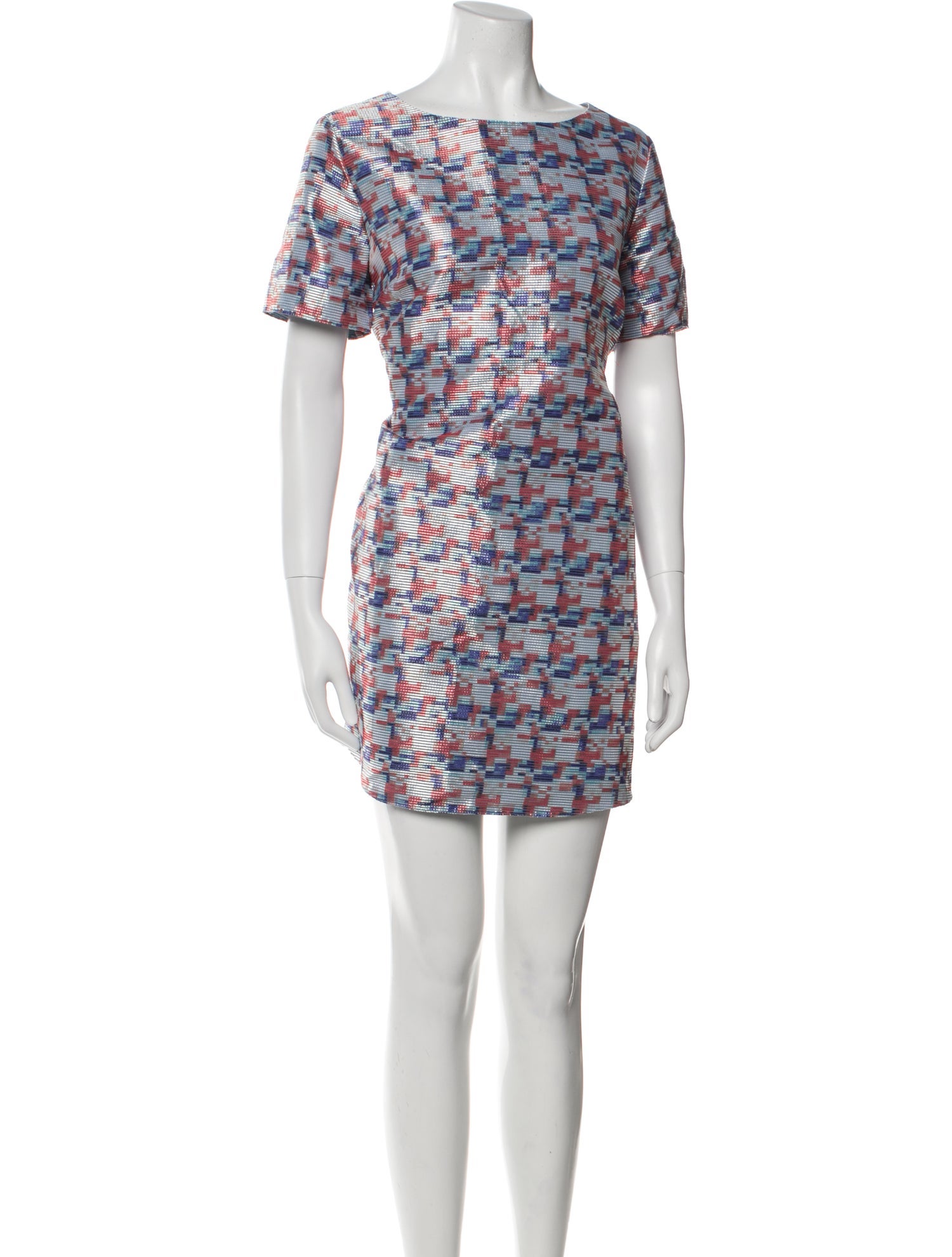 Armani Collezioni Printed Mini Dress