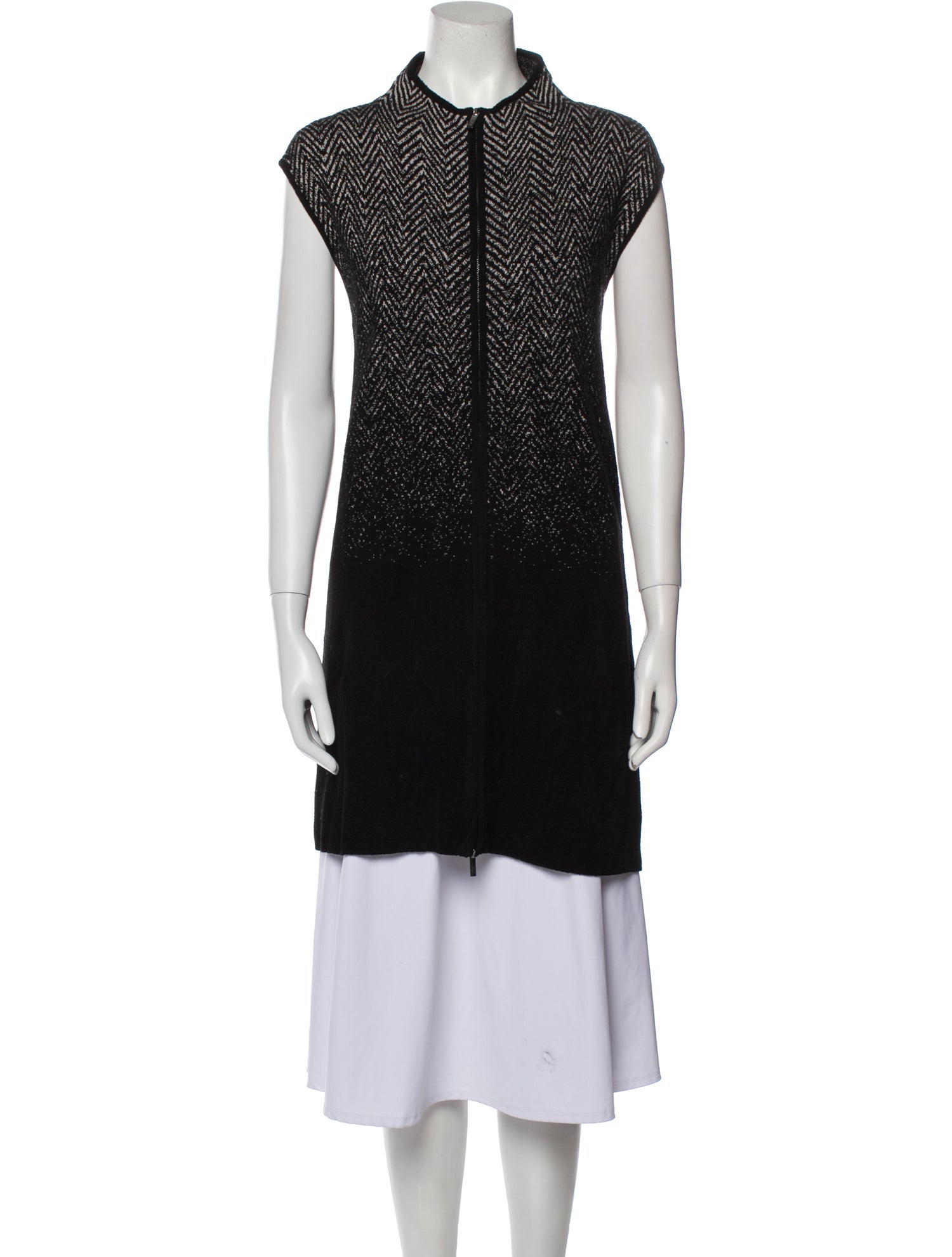 Armani Collezioni Mock Neck Sweater