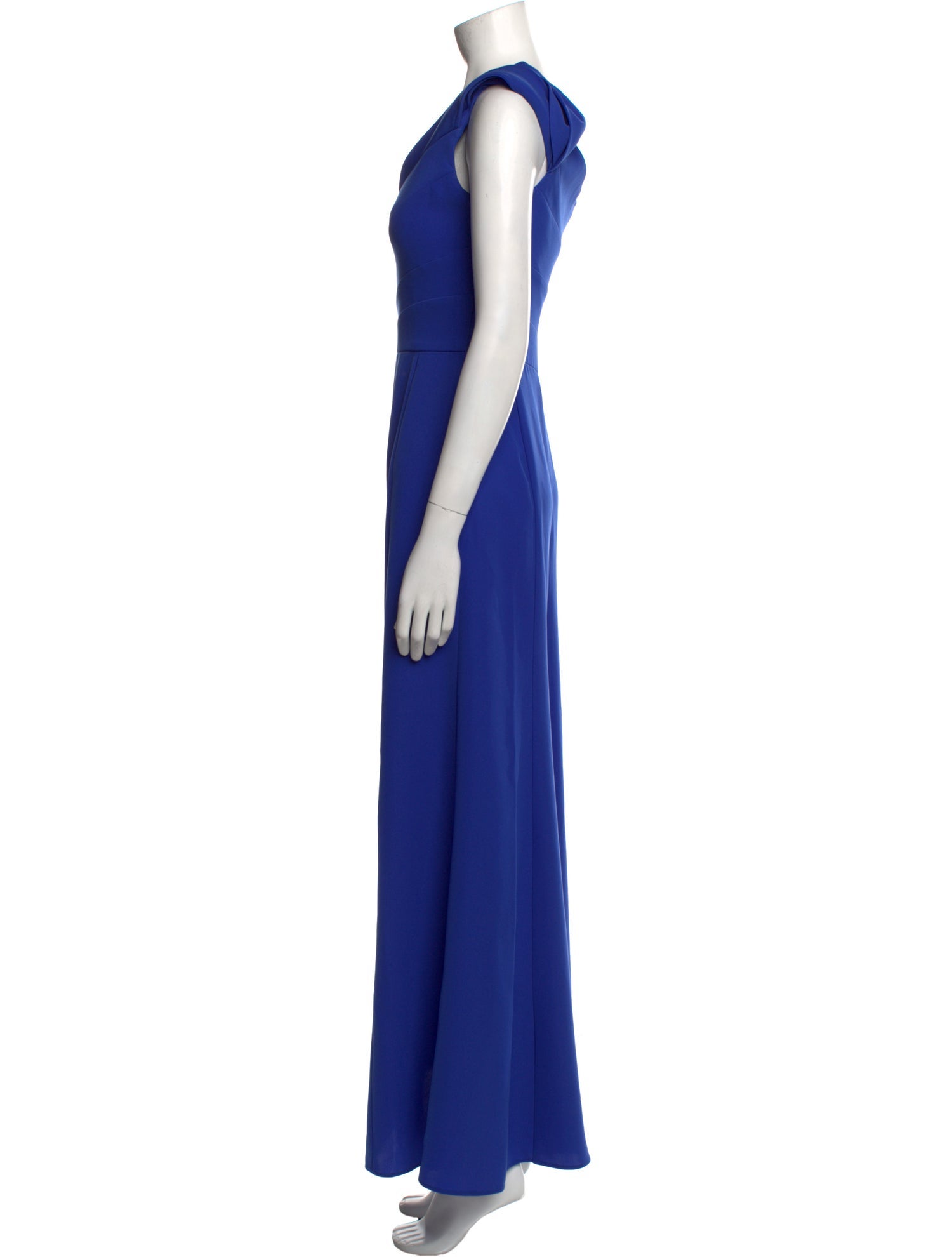 Armani Collezioni Square Neckline Long Dress