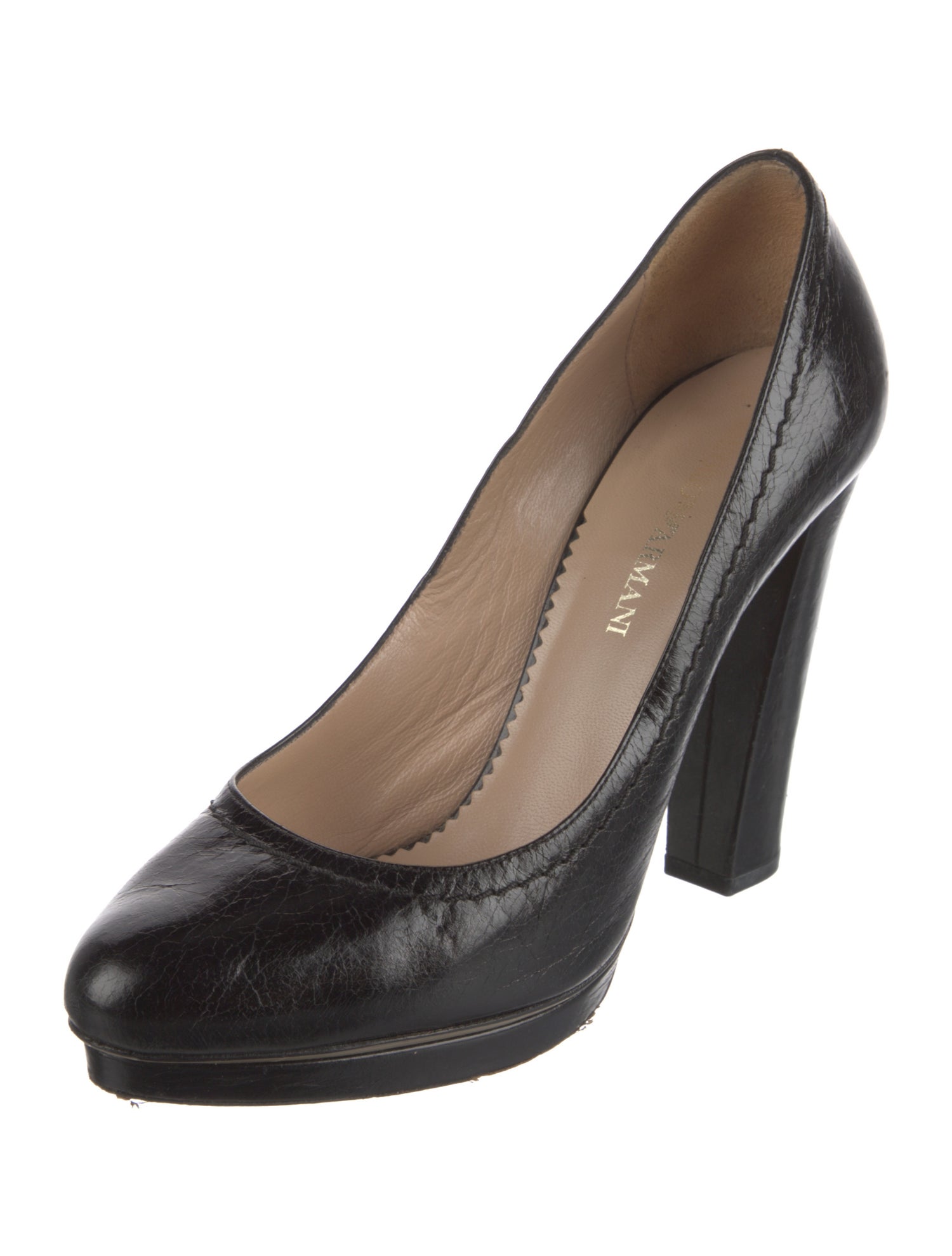 Armani Collezioni Leather Pumps