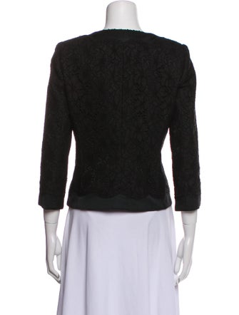 Armani Collezioni Lace Pattern Jacket