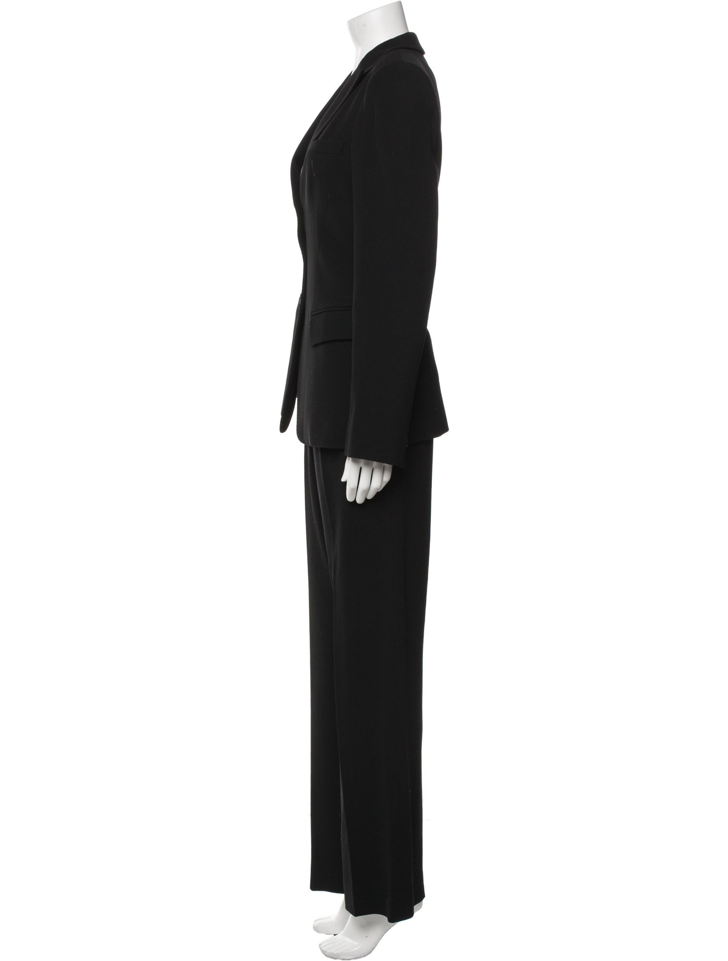 Armani Collezioni Virgin Wool Pantsuit