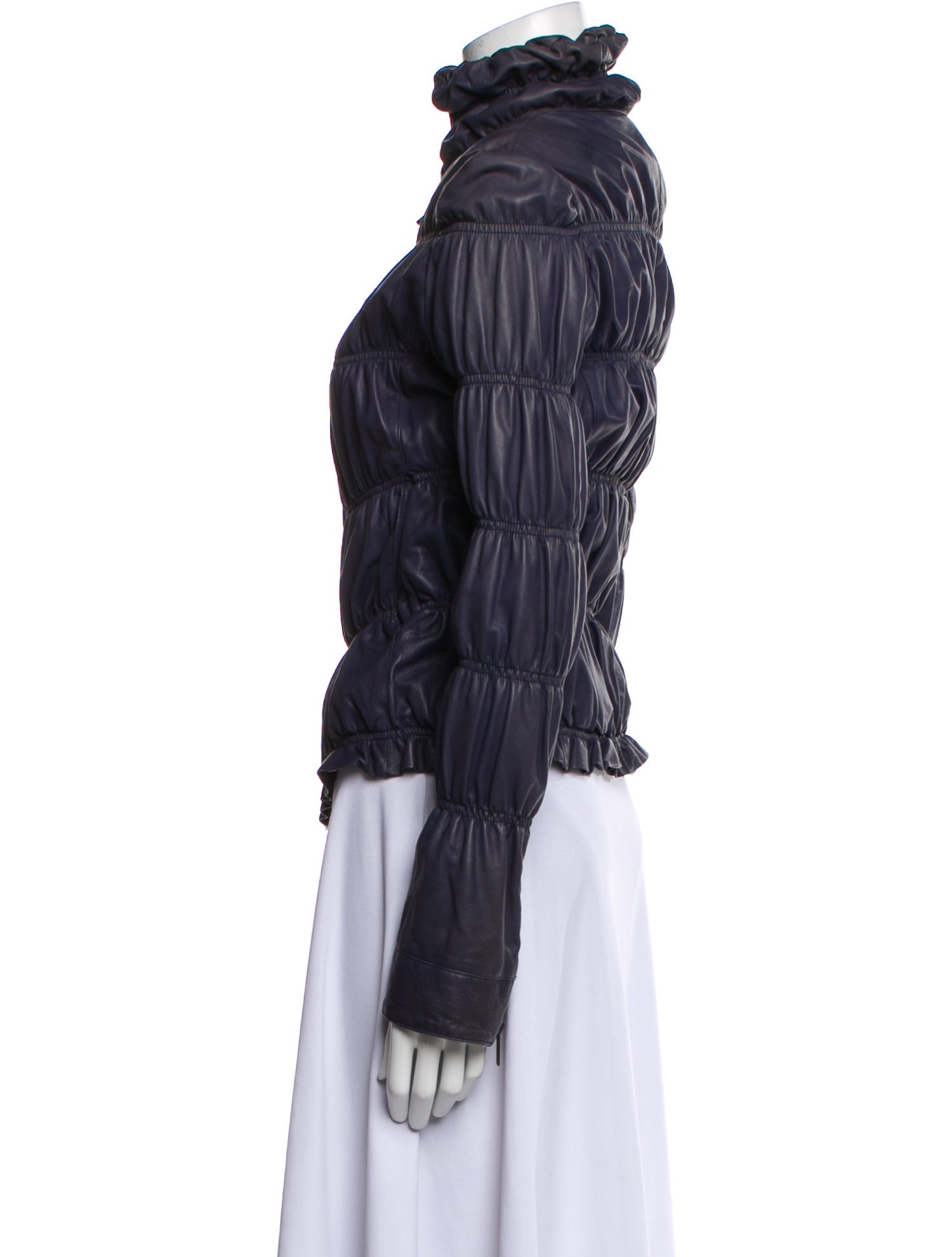 Armani Collezioni Lamb Leather Jacket