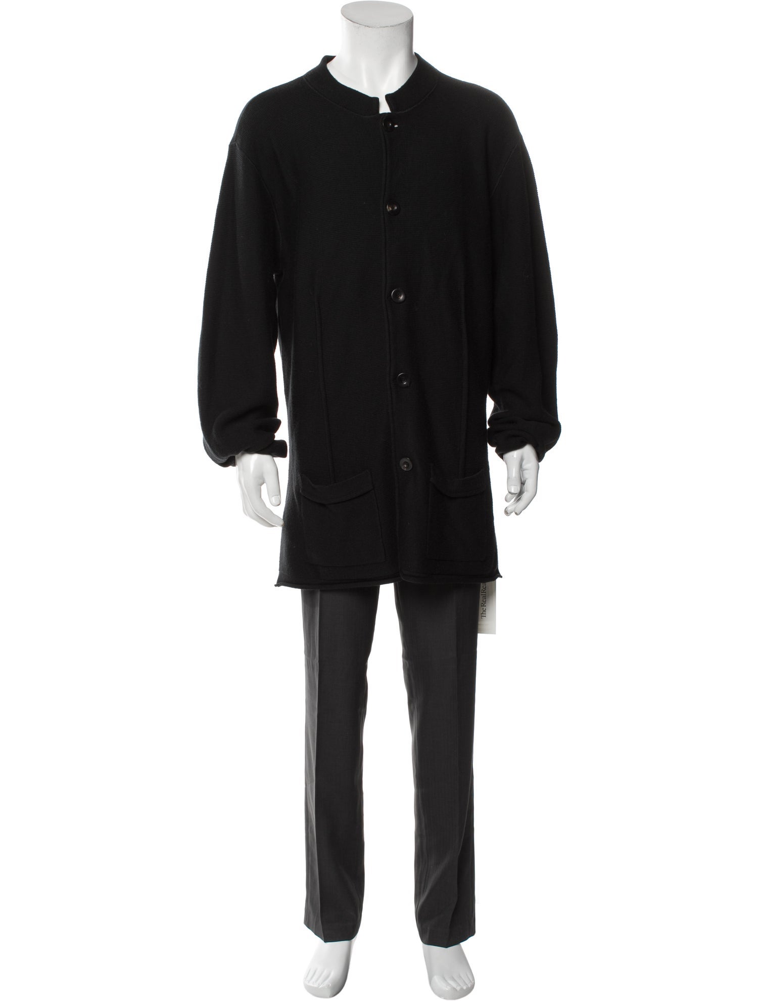Armani Collezioni Virgin Wool Overcoat