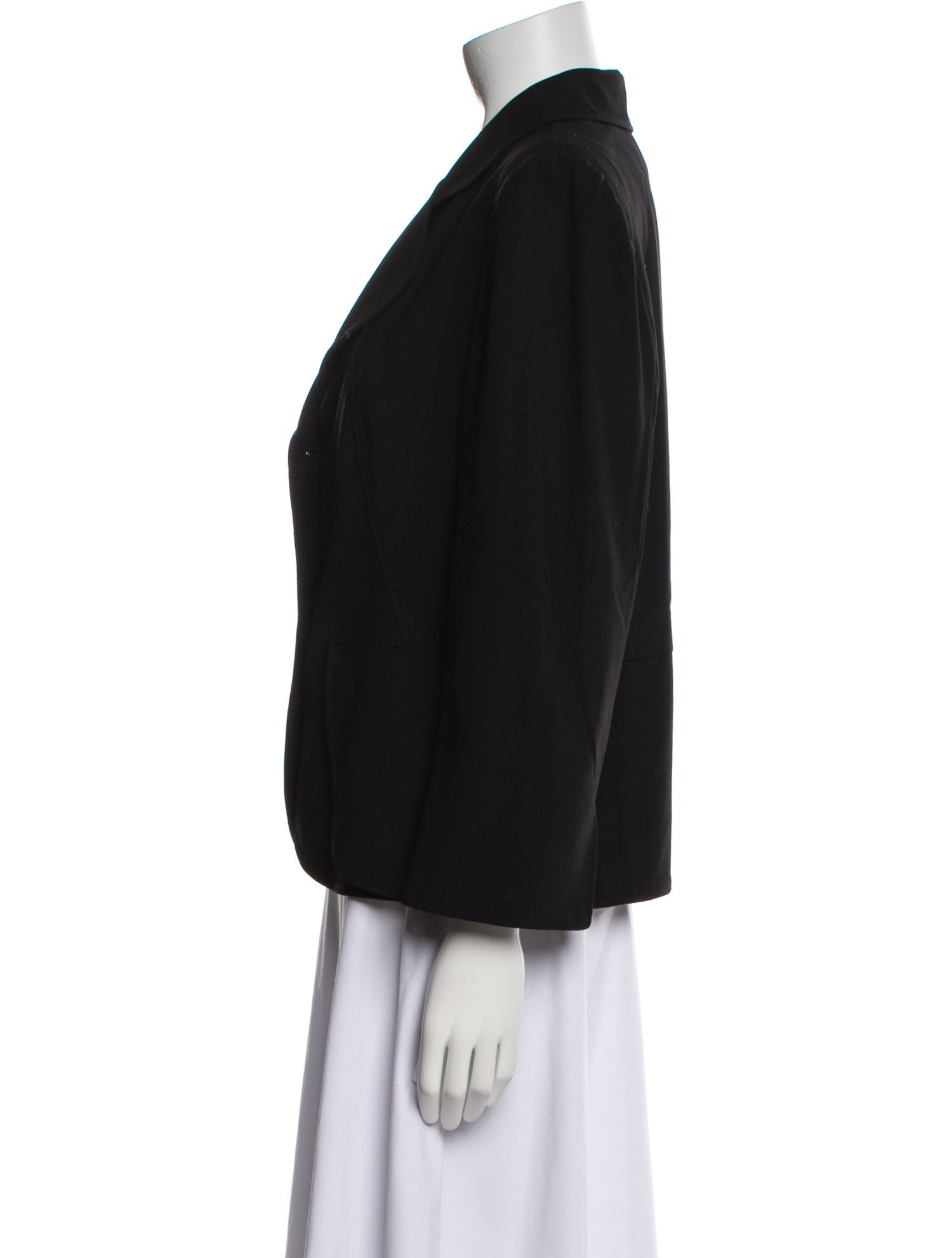 Armani Collezioni Virgin Wool Cape