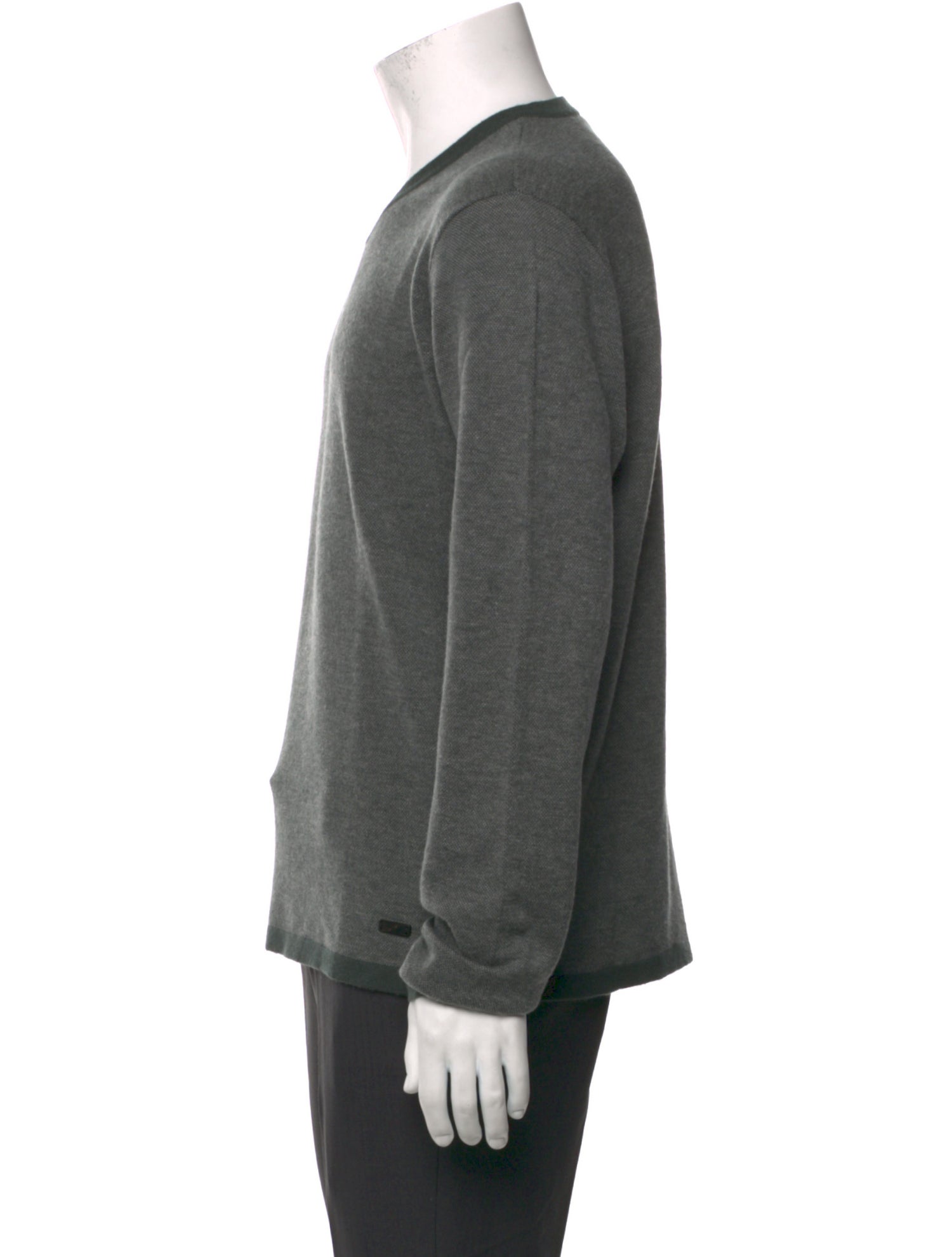 Armani Collezioni Cashmere V-Neck Pullover