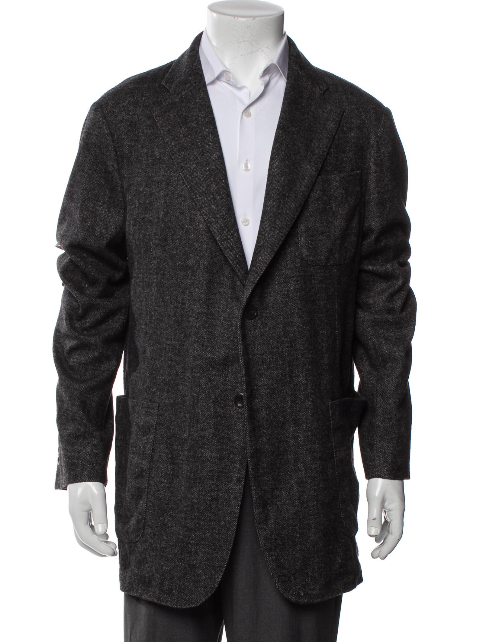 Armani Collezioni Wool Overcoat