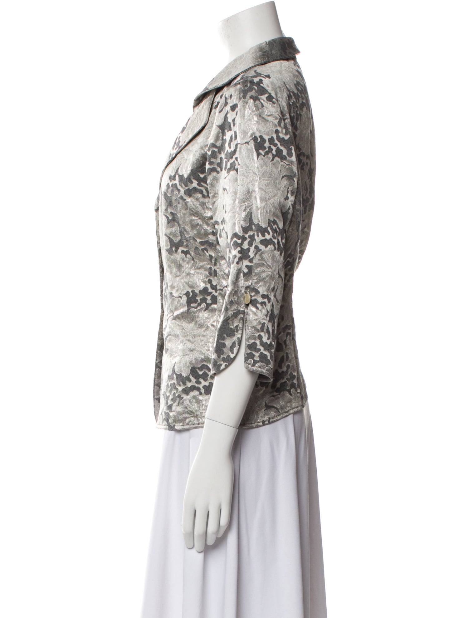 Armani Collezioni Printed Blazer