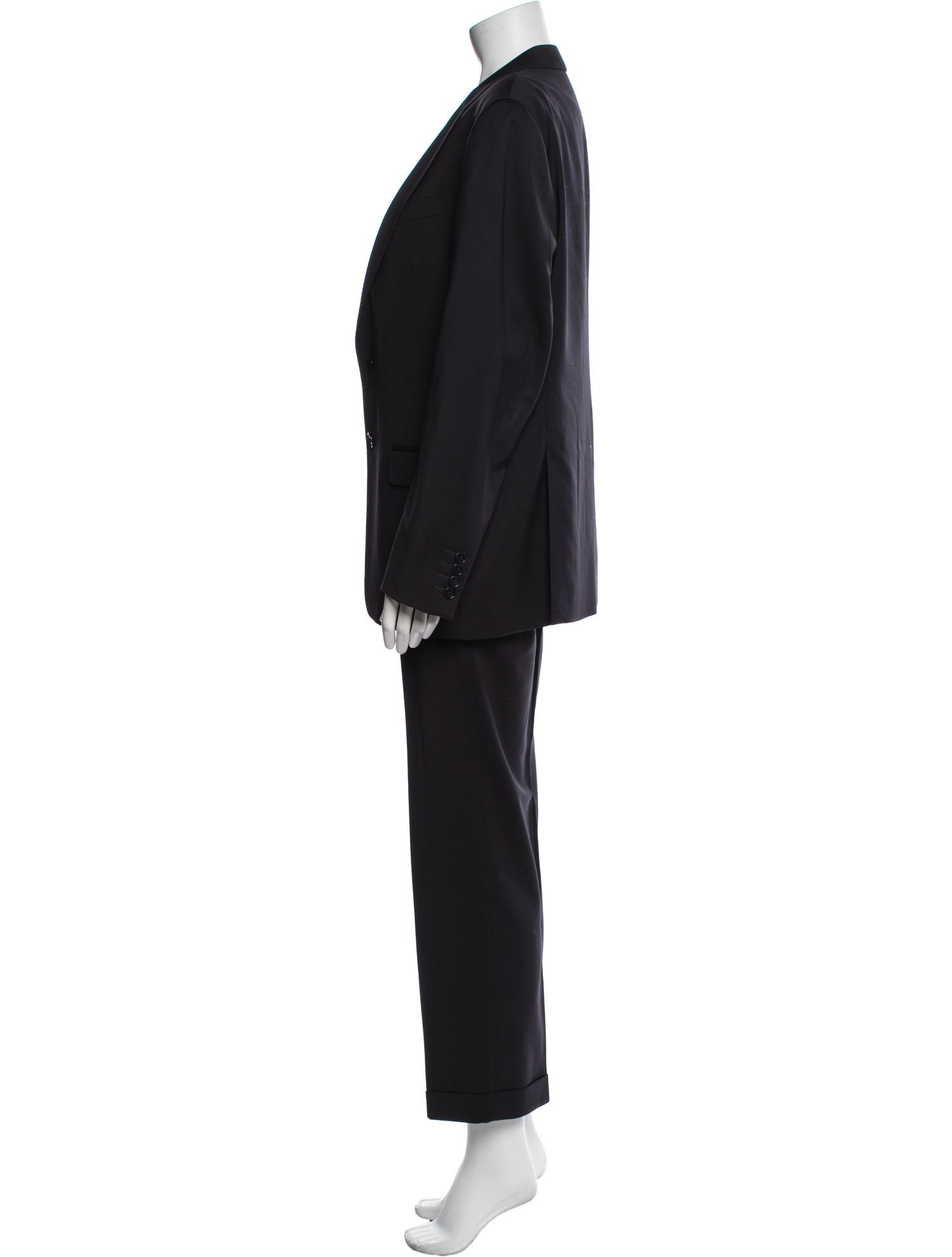 Armani Collezioni Virgin Wool Pantsuit