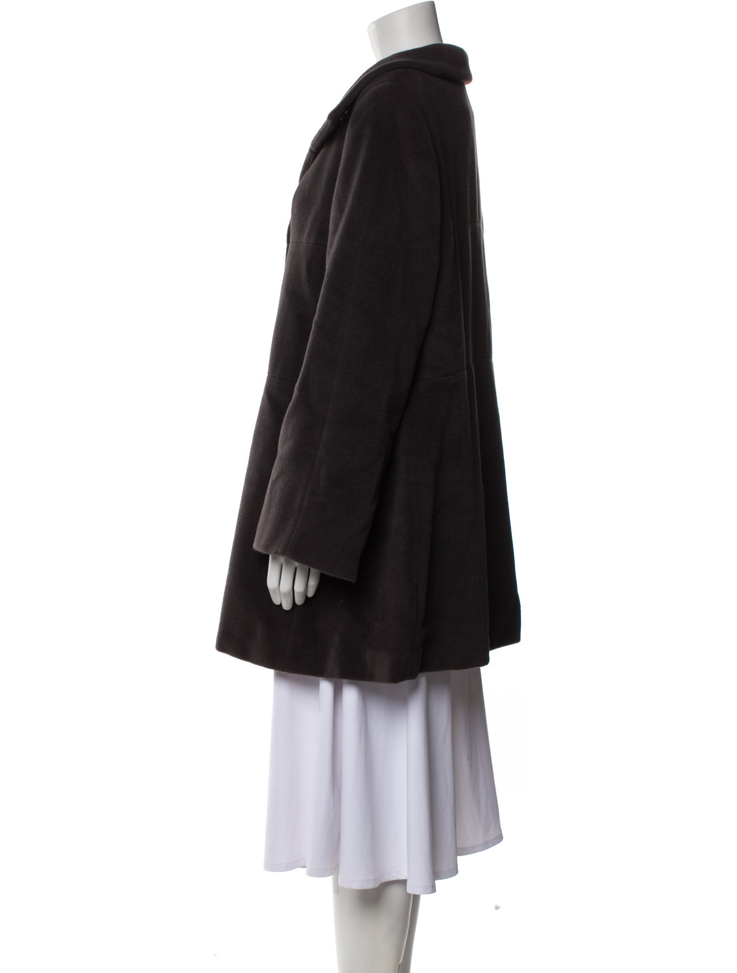 Armani Collezioni Angora Faux Fur Coat