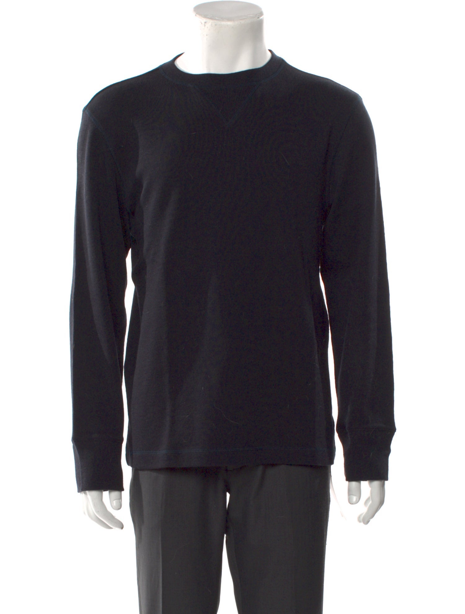 Armani Collezioni Wool Crew Neck Pullover