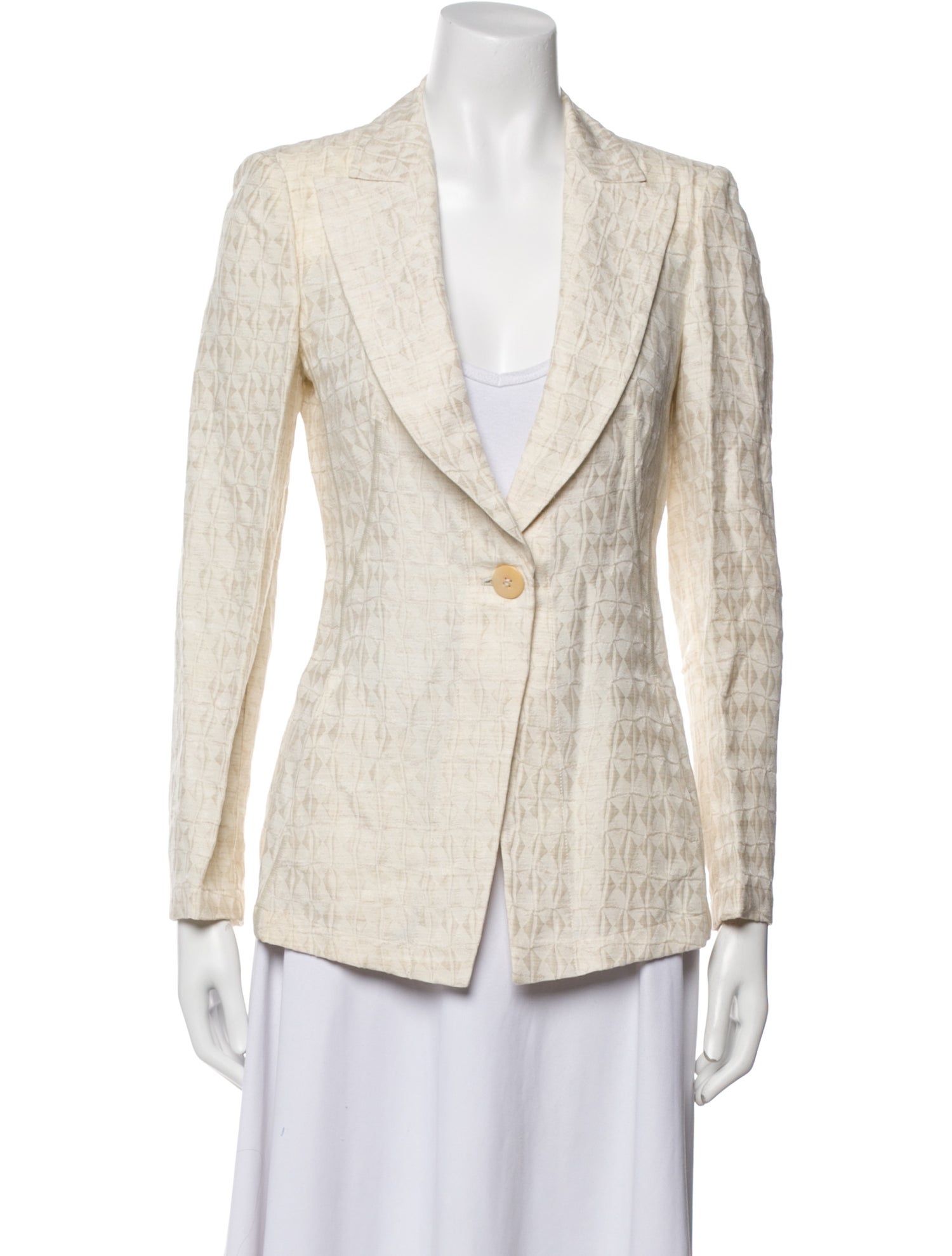 Armani Collezioni Printed Blazer