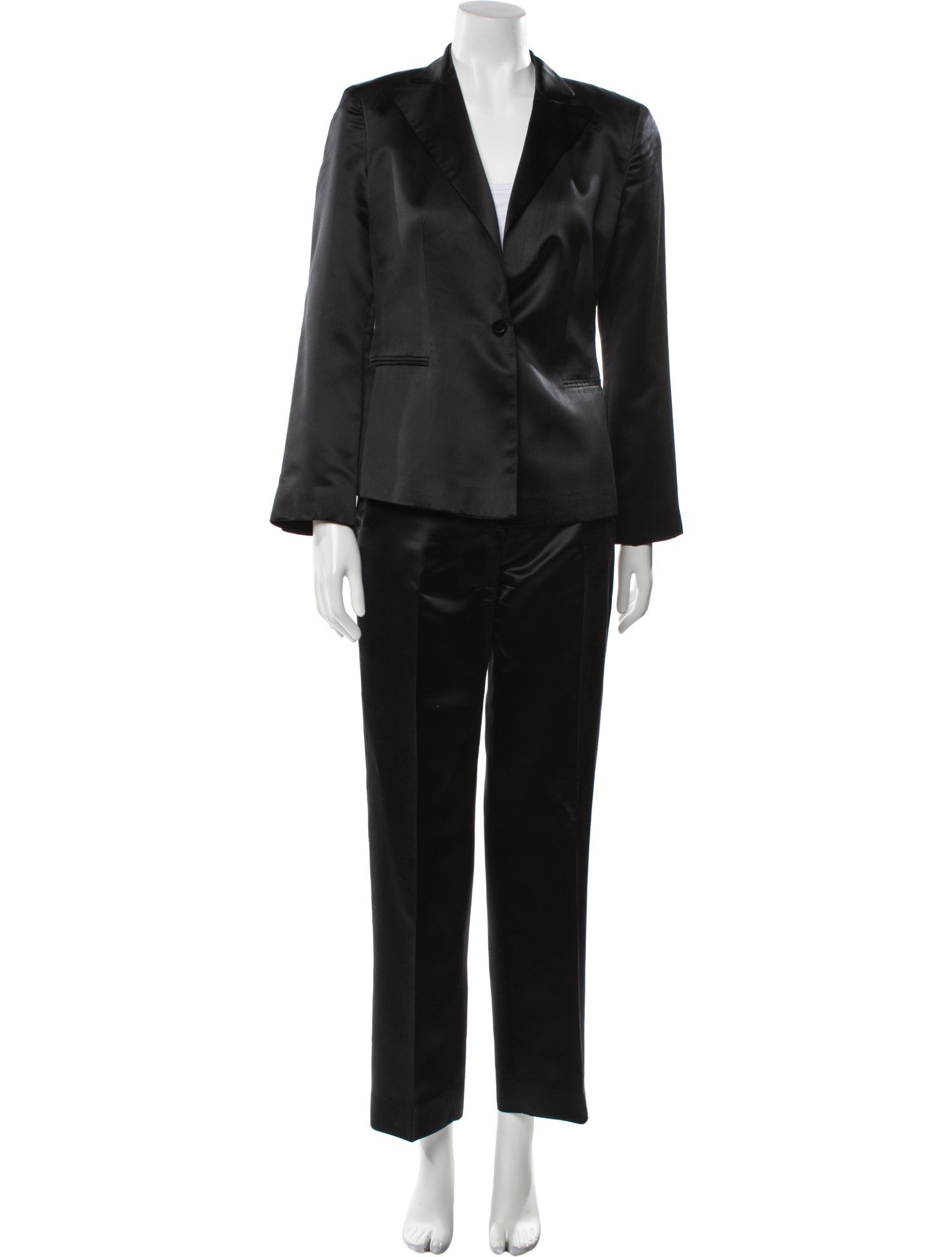 Armani Collezioni Virgin Wool Pantsuit