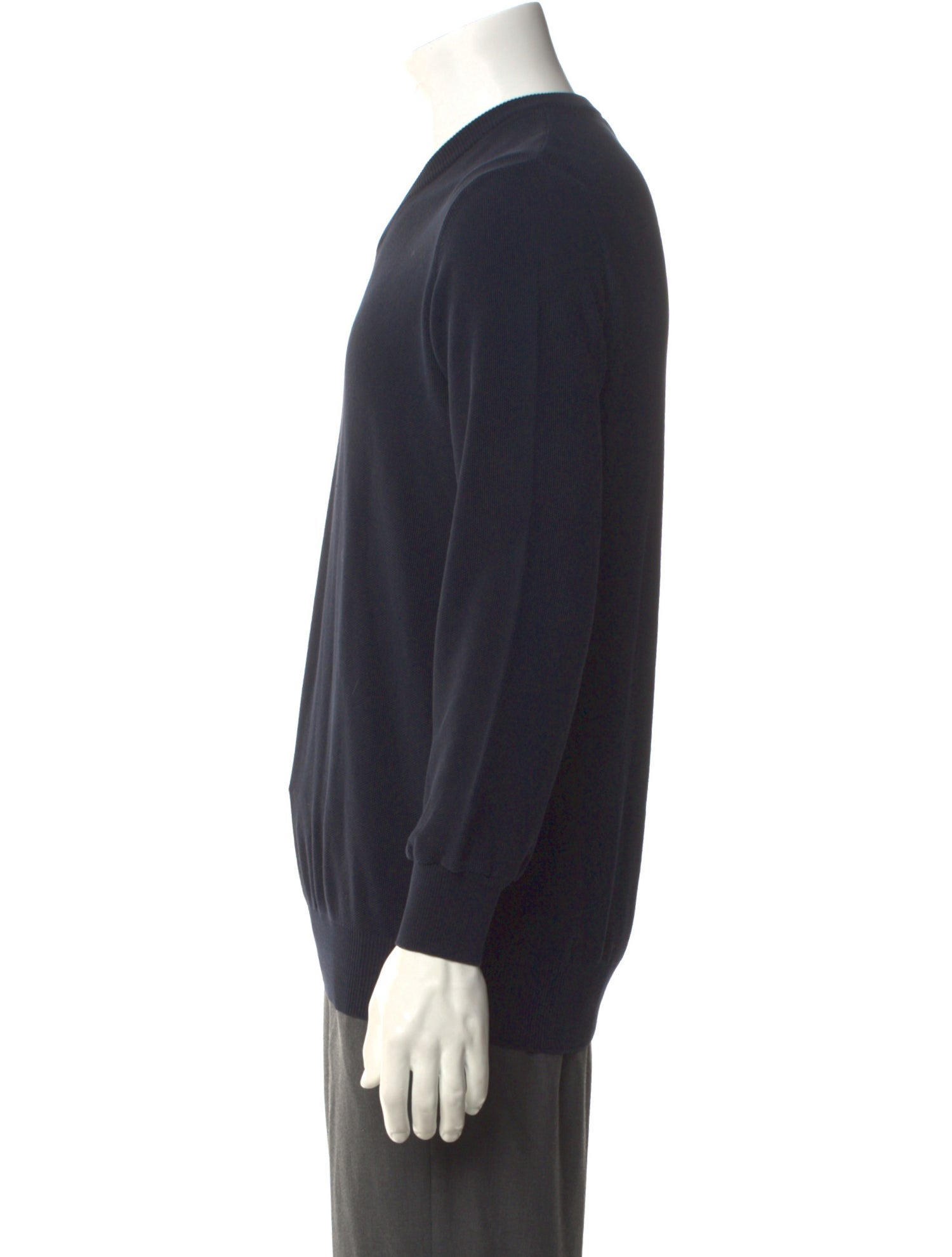 Armani Collezioni V-Neck Long Sleeve Pullover