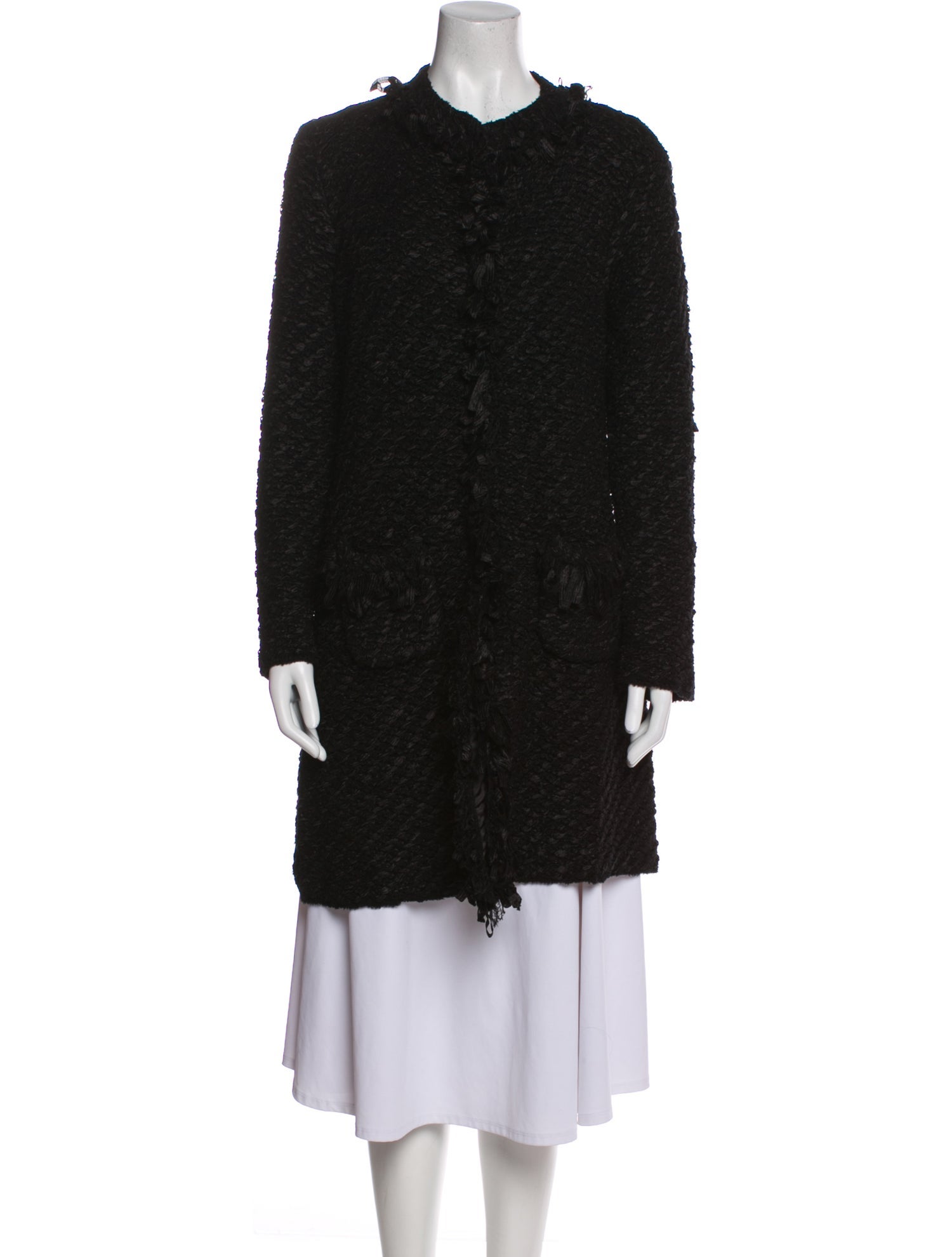 Armani Collezioni Nylon Tweed Pattern Jacket