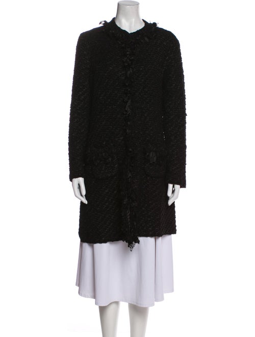 Armani Collezioni Nylon Tweed Pattern Jacket