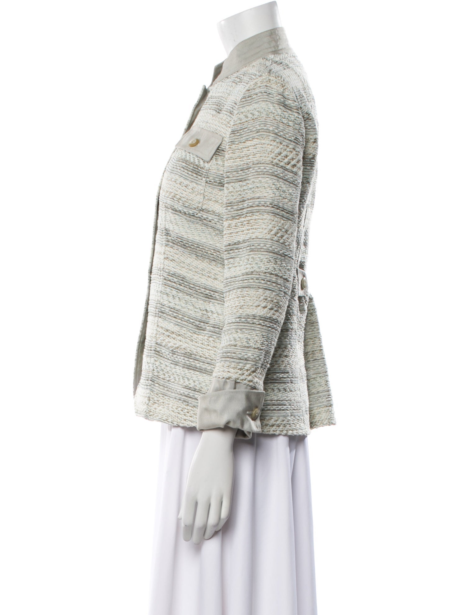 Armani Collezioni Striped Evening Jacket