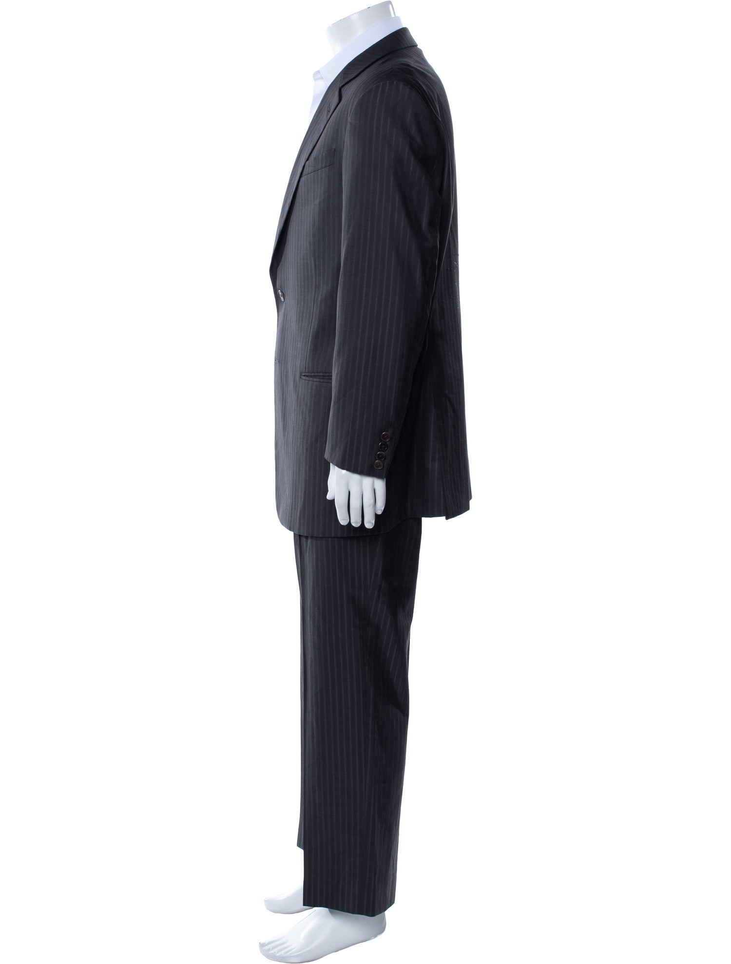 Armani Collezioni Striped Two-Piece Suit