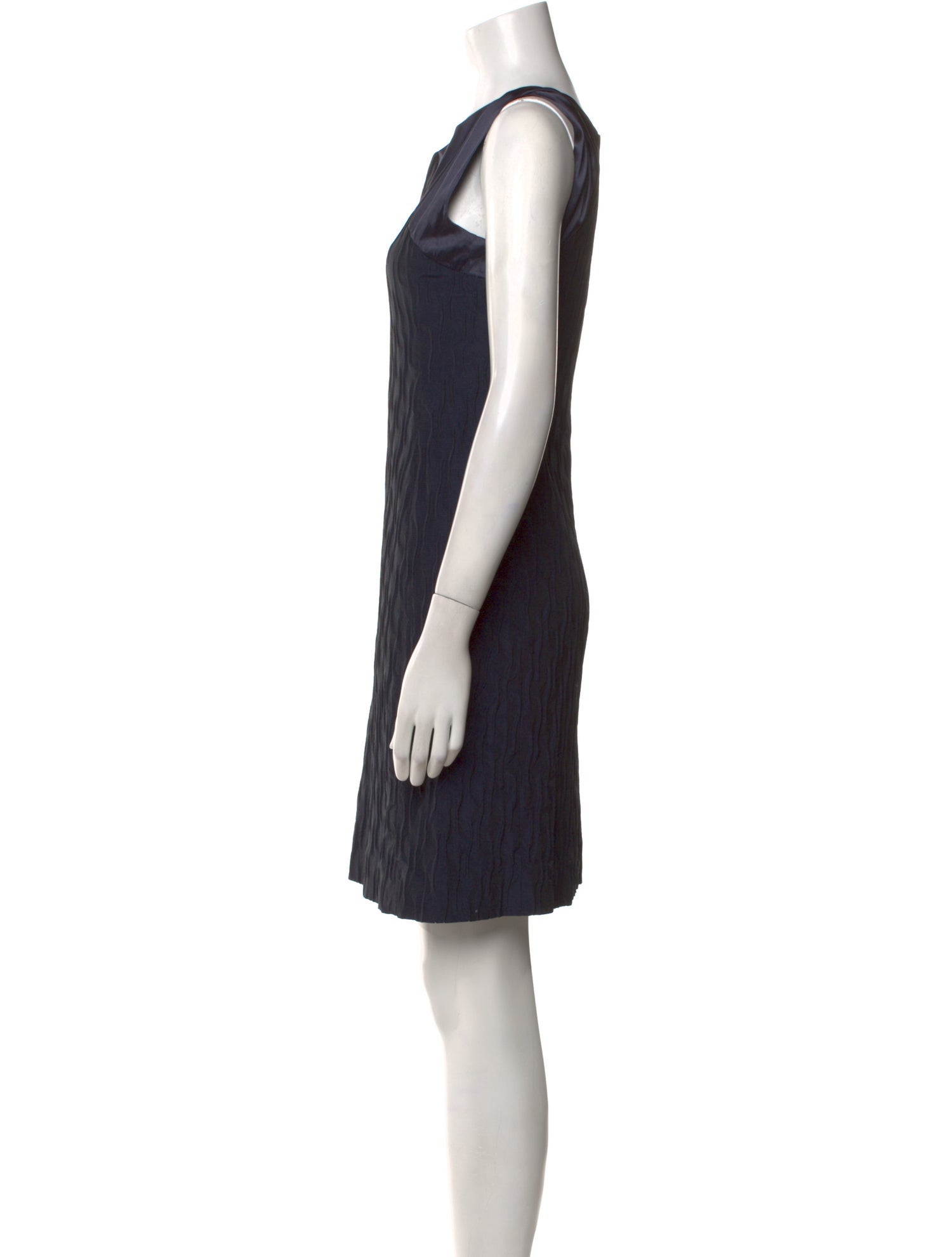 Armani Collezioni Scoop Neck Mini Dress w/ Tags