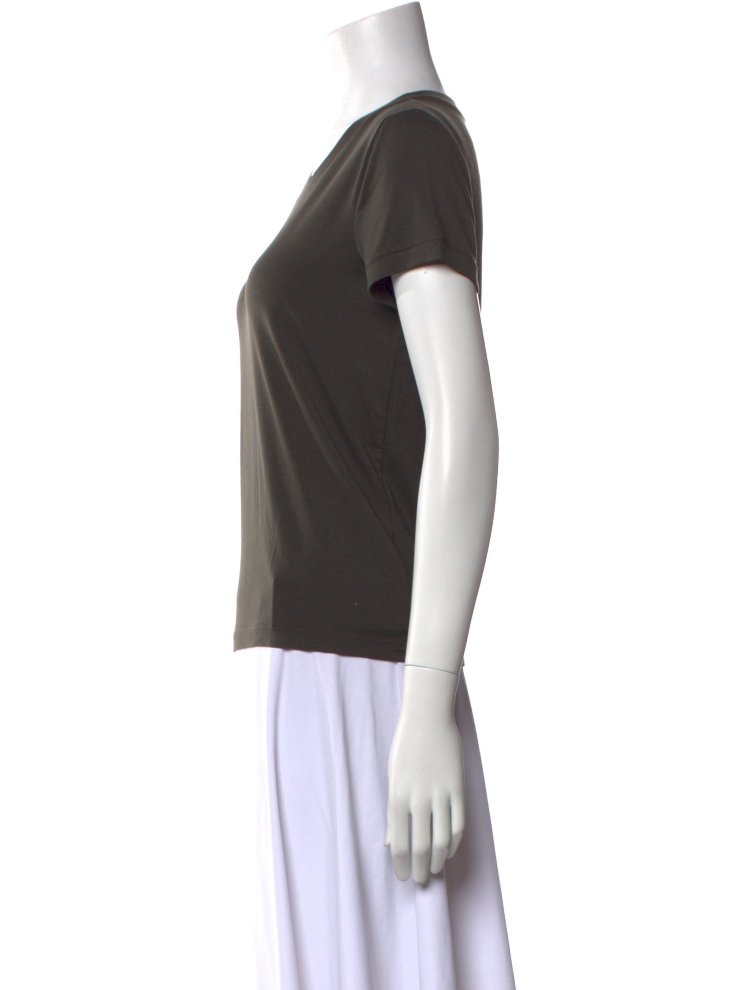 Armani Collezioni Scoop Neck Short Sleeve T-Shirt