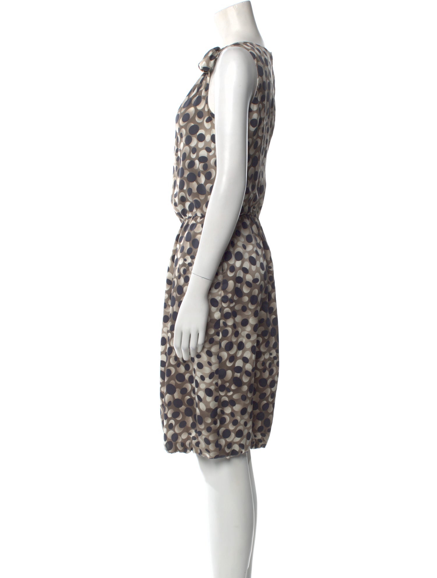 Armani Collezioni Silk Knee-Length Dress