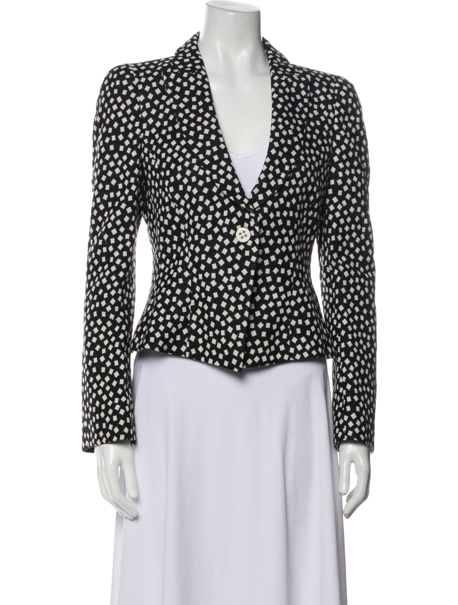 Armani Collezioni Printed Blazer