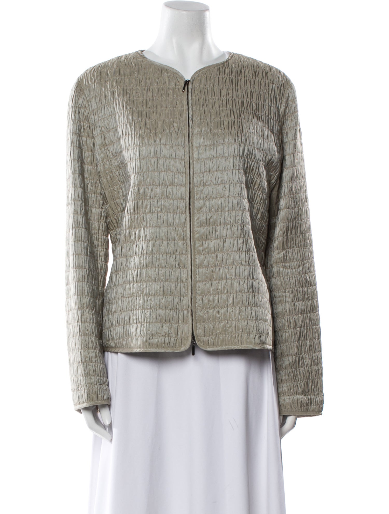 Armani Collezioni Tweed Pattern Evening Jacket