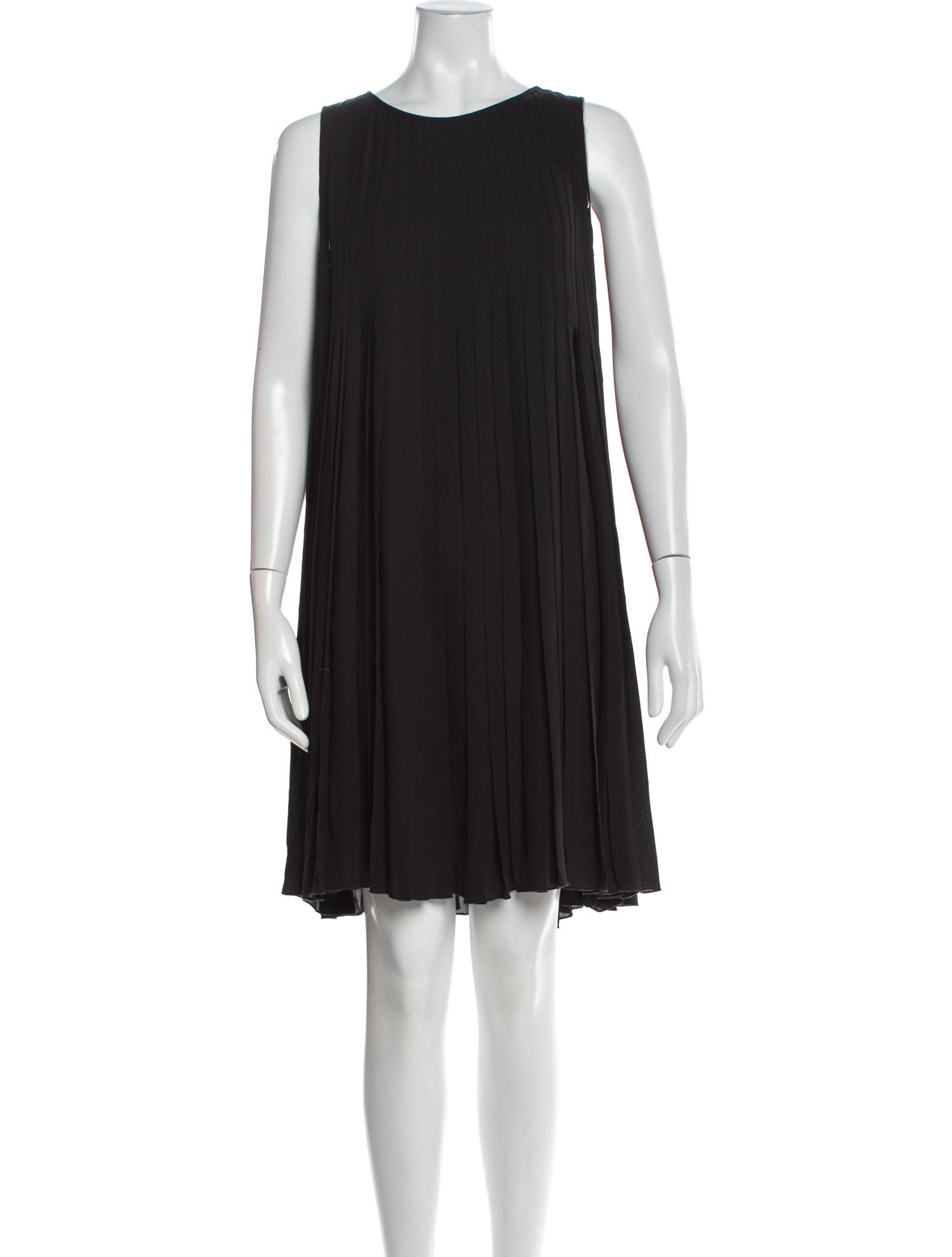 Armani Collezioni Silk Knee-Length Dress